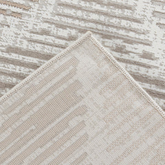 Merry MR445 Area Rug Cream Brown