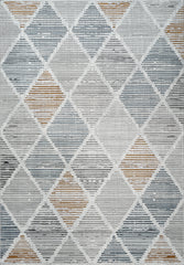 Modern Geometric Harlequin Diamond Multicolor Area Rug, Runner & Round Rug – MR445 Multi