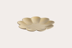 Decorative Petal Tray | Beige | Aluminum