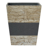 Cement Wastebasket, 7Qt