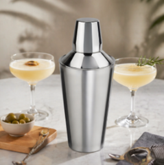 Stainless Steel Cocktail Shaker | Shiny Mirror Finish | 28 oz Bar Tool