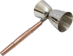 Jigger | Copper finish Stainless Steel | 3x1x7" | Cocktail Measure | Bar Tool