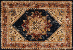 Tashkent 6080A Area Rug Navy/Navy