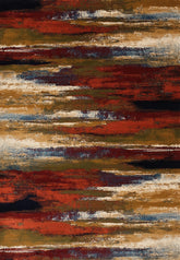 Tashkent 6448A Area Rug Red/Terra