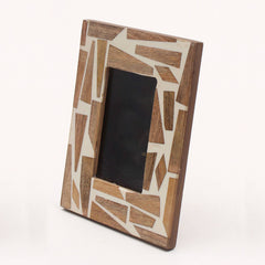 Photo Frame | Handcrafted Resin Inlay Picture Frame | Elegant Home Décor Accent