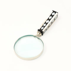 Handcrafted Magnifying Glass | Precision Detail View | Stylish Desk Accessory