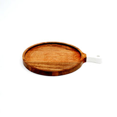 Handcrafted Wooden Cheese Board | Rustic Kitchen Serving Tray