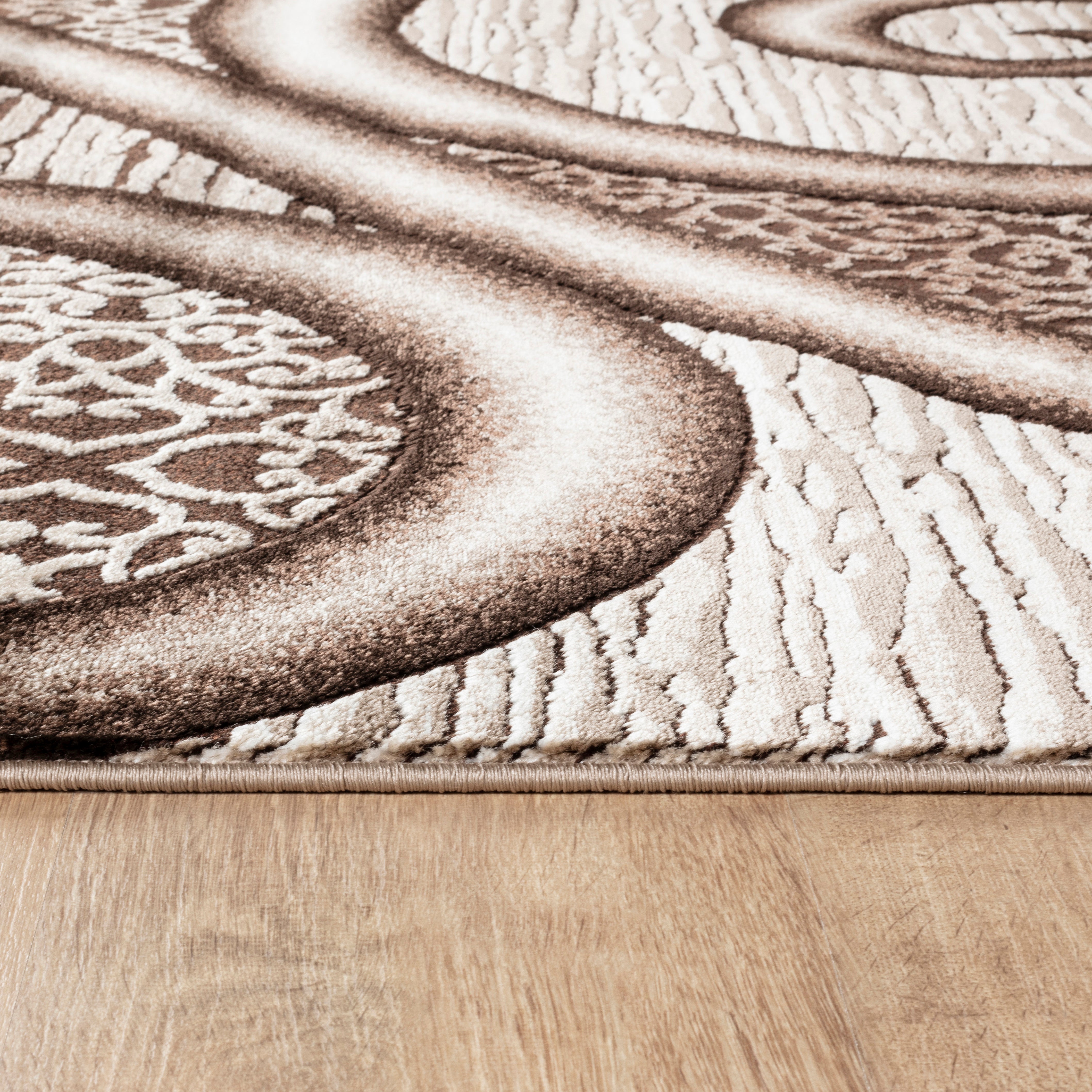 Argon 8659 Area Rug D.Beige/D.Beige