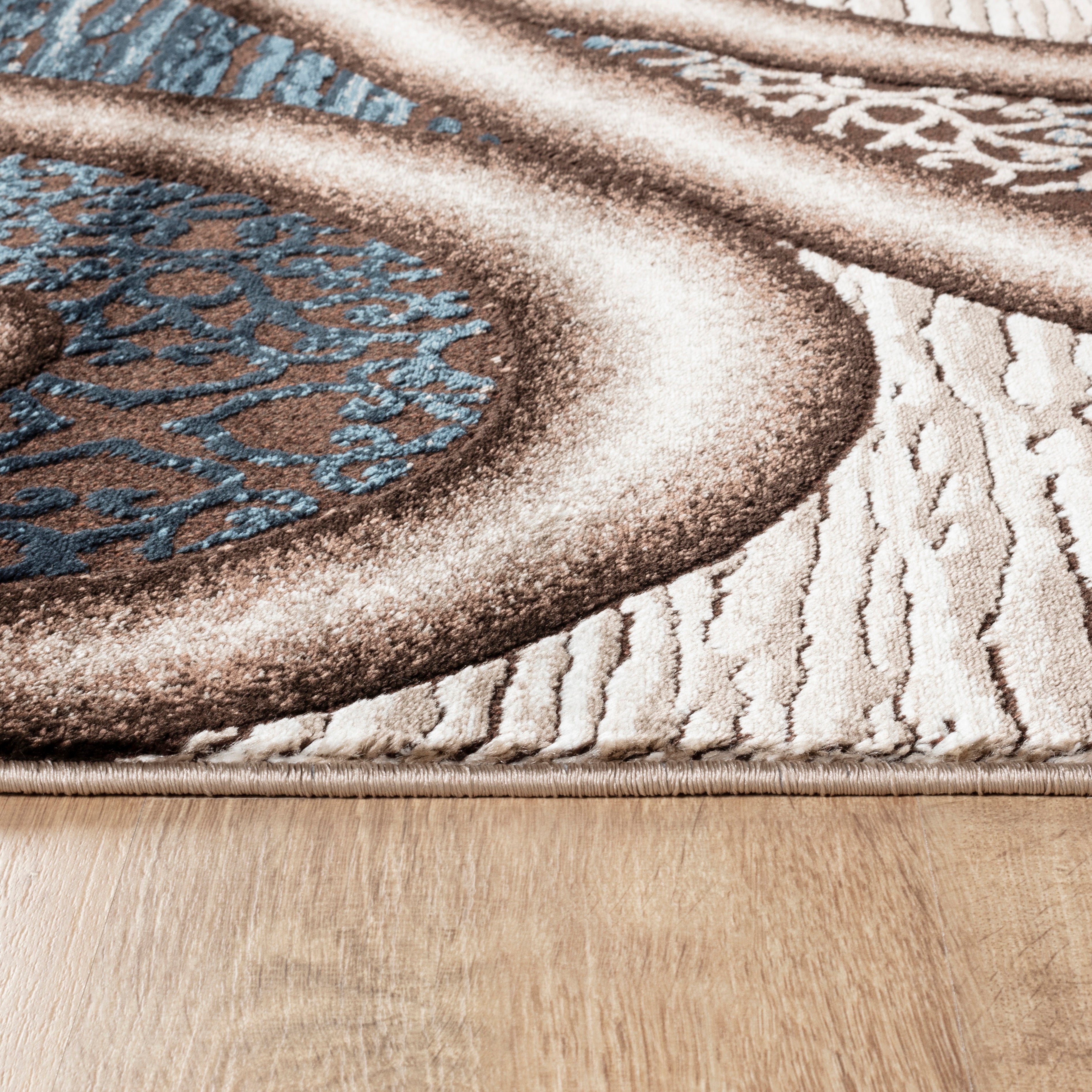 Argon 8659 Area Rug Navy/D.Beige