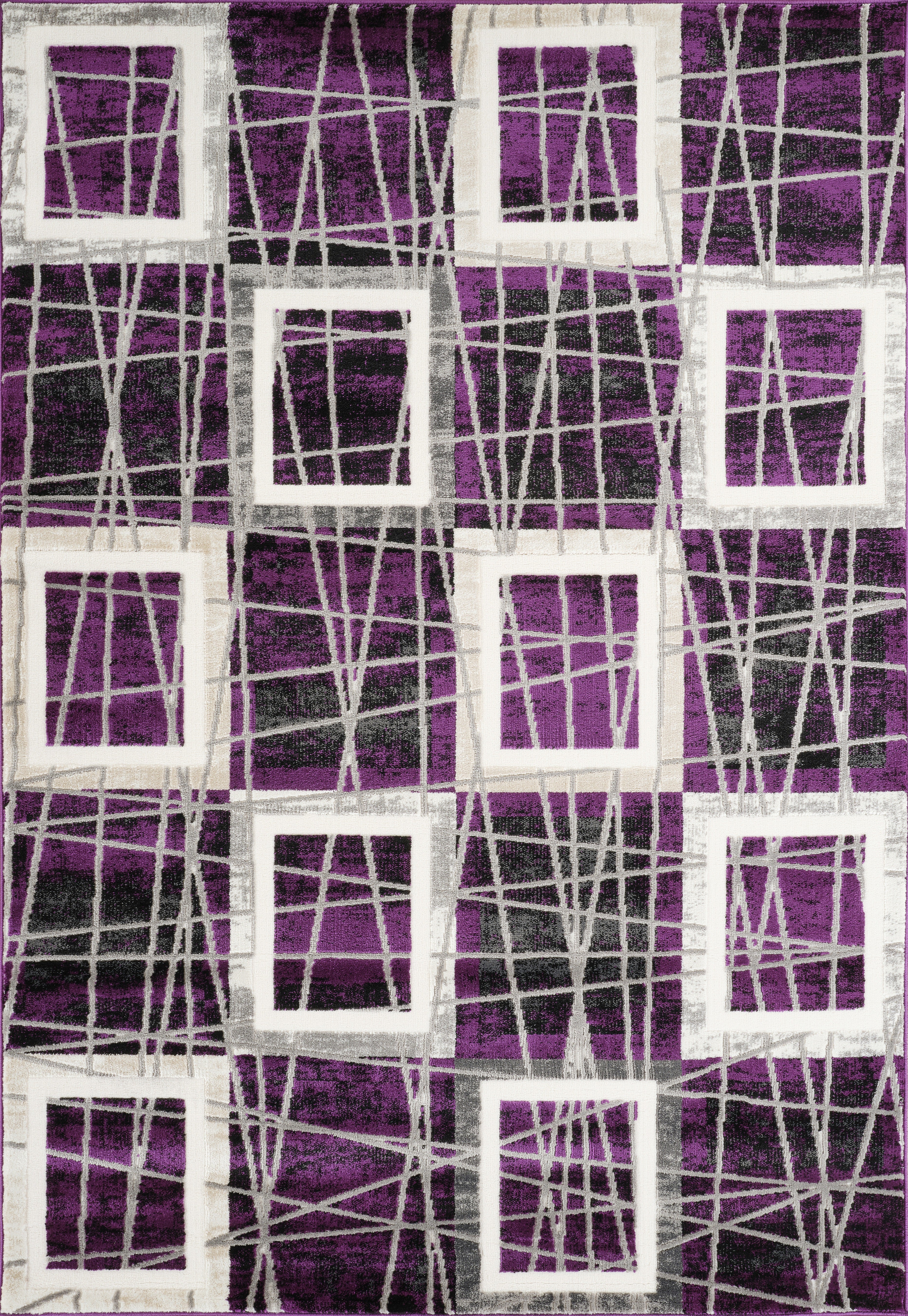 Argon 9573 Area Rug Purple/Purple