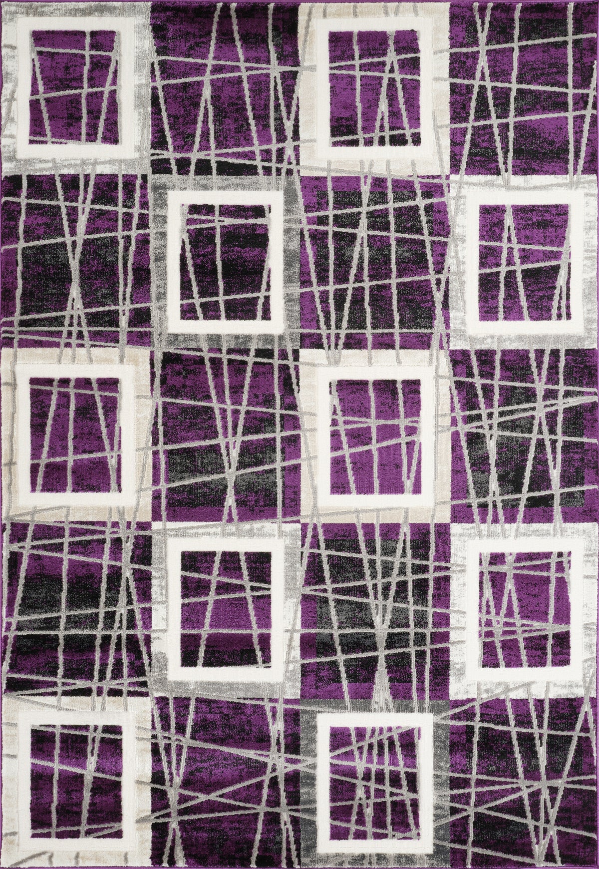 Argon 9573 Area Rug Purple/Purple