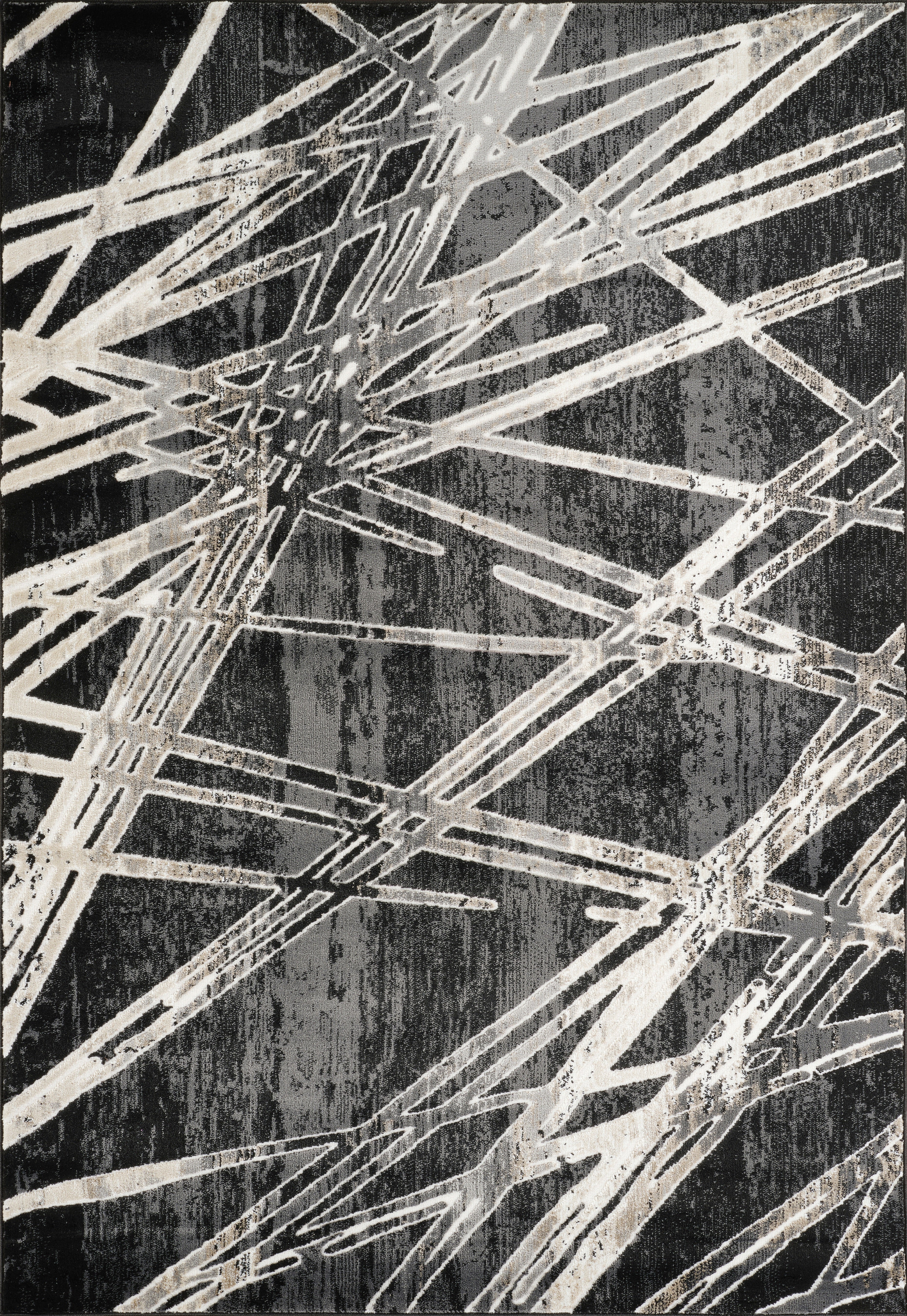 Argon 9615 Area Rug Black/Black