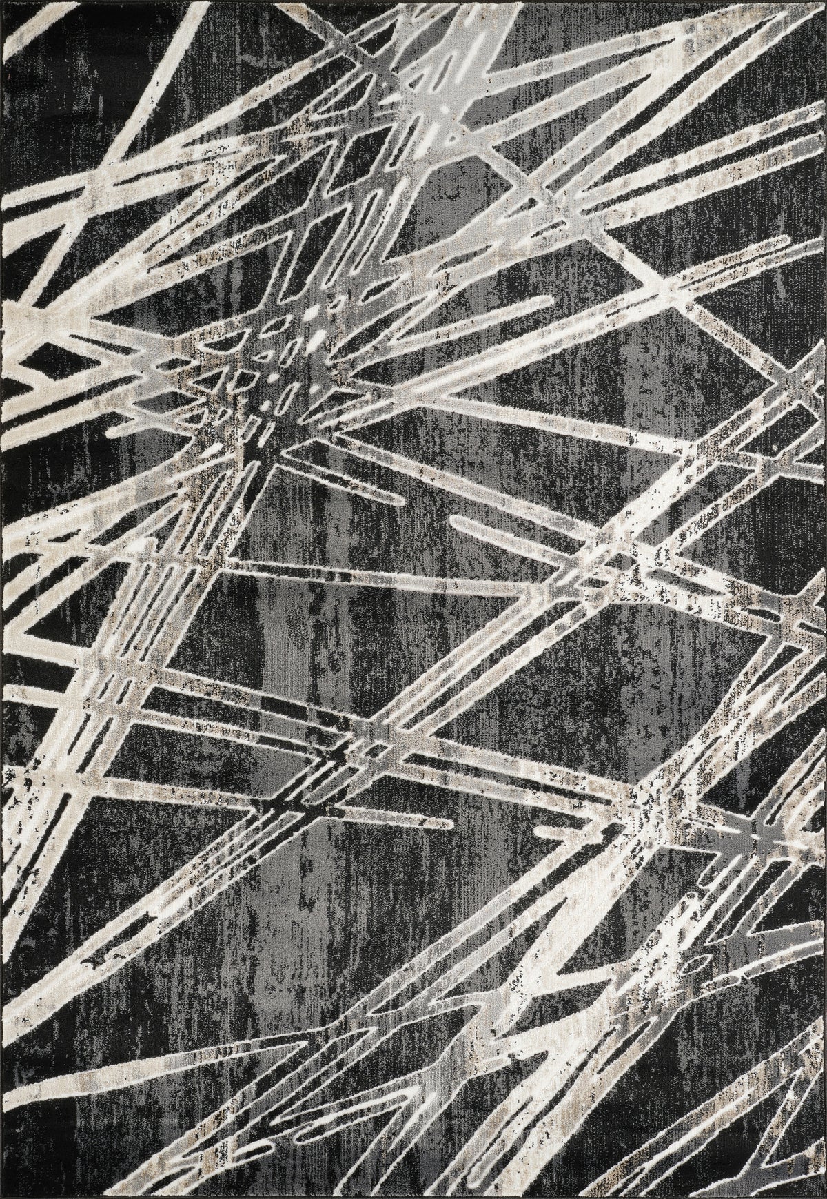 Argon 9615 Area Rug Black/Black