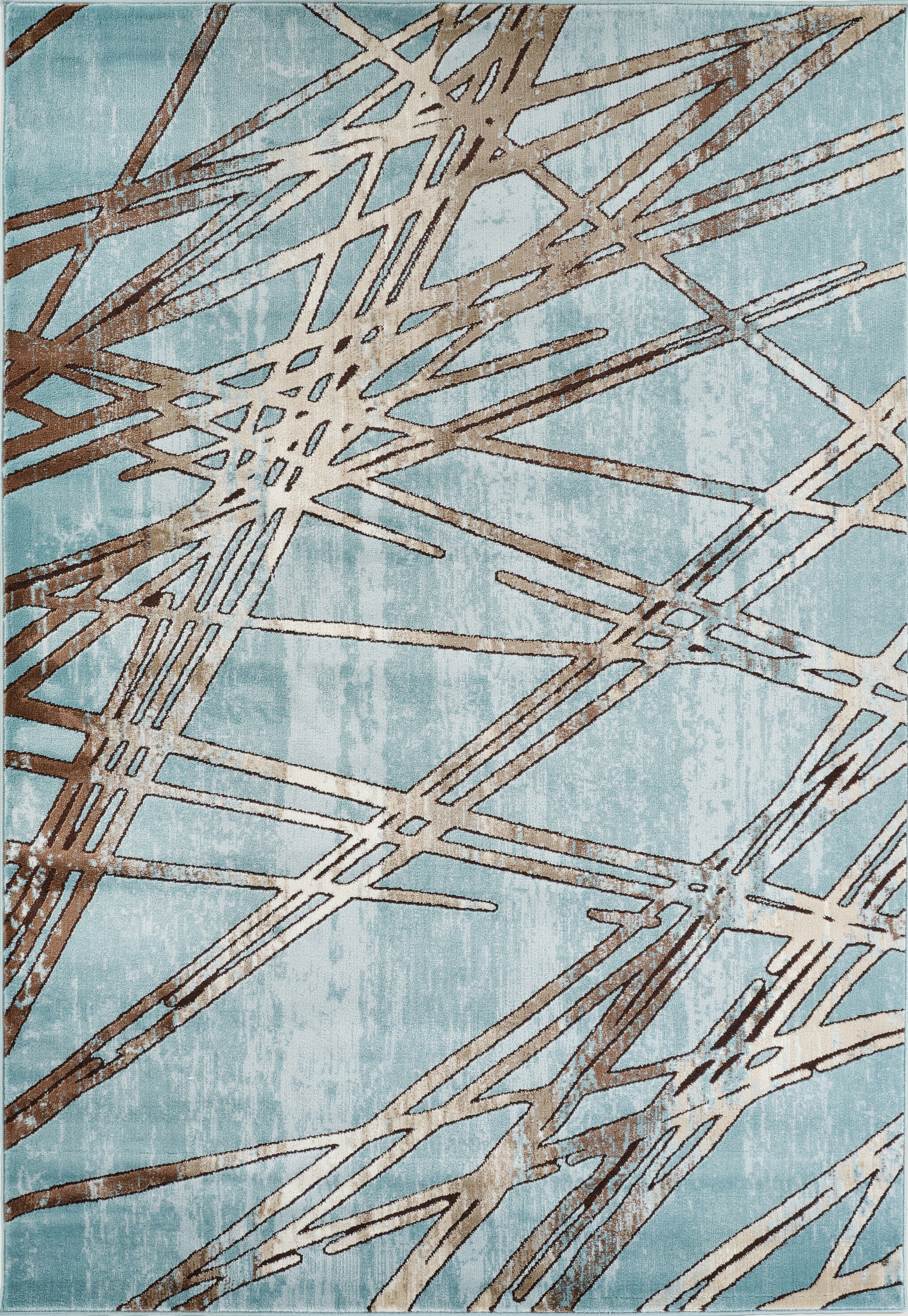 Argon 9615 Area Rug Blue/Blue