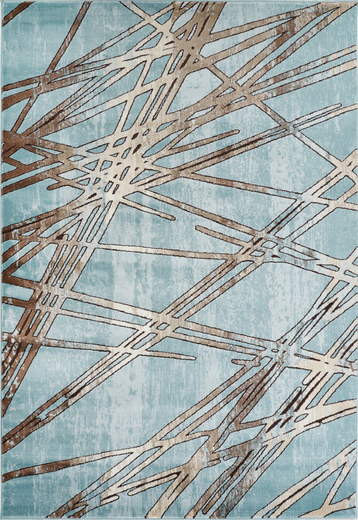 Argon 9615 Area Rug Blue/Blue