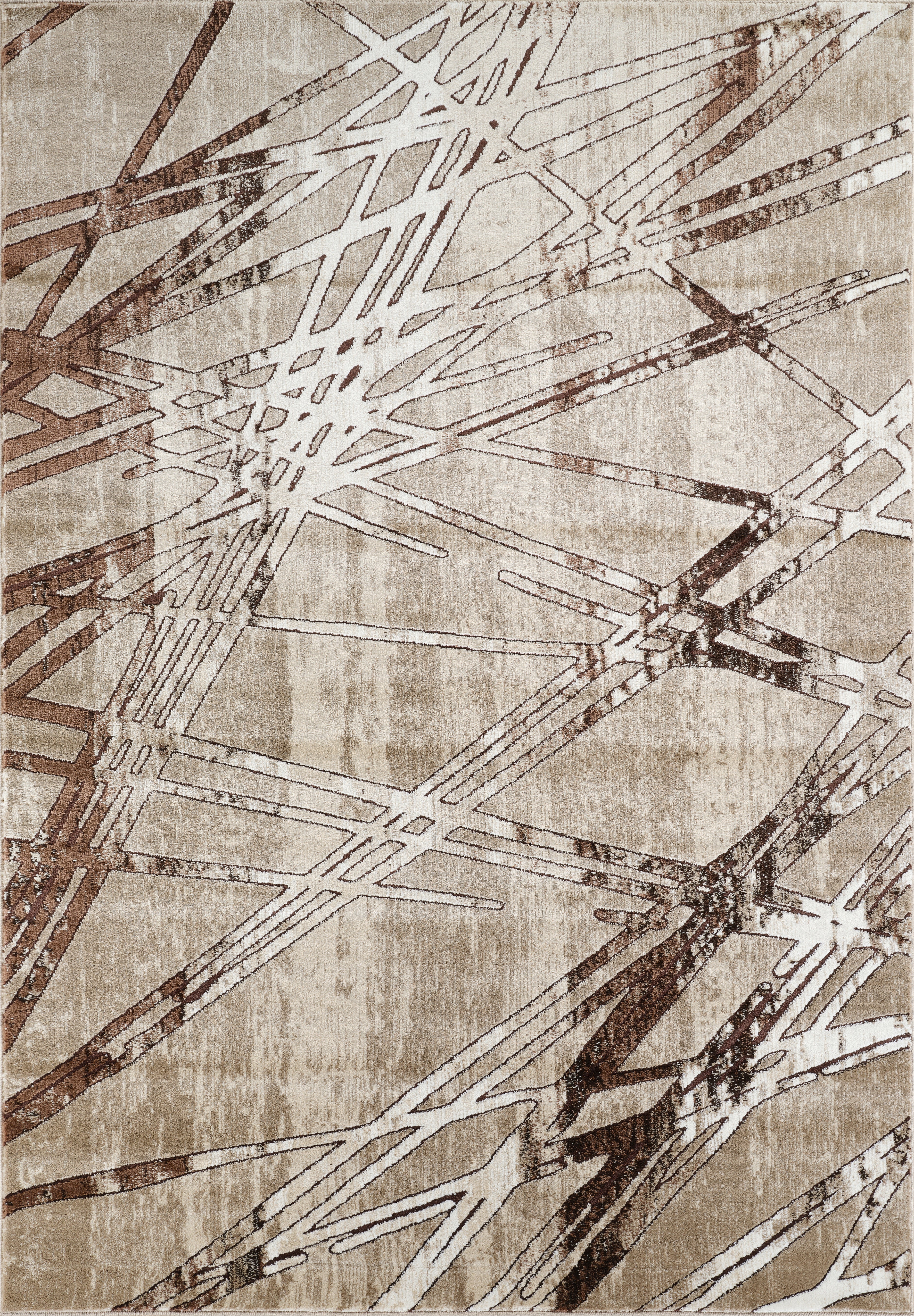 Argon 9615 Area Rug D.Beige/D.Beige