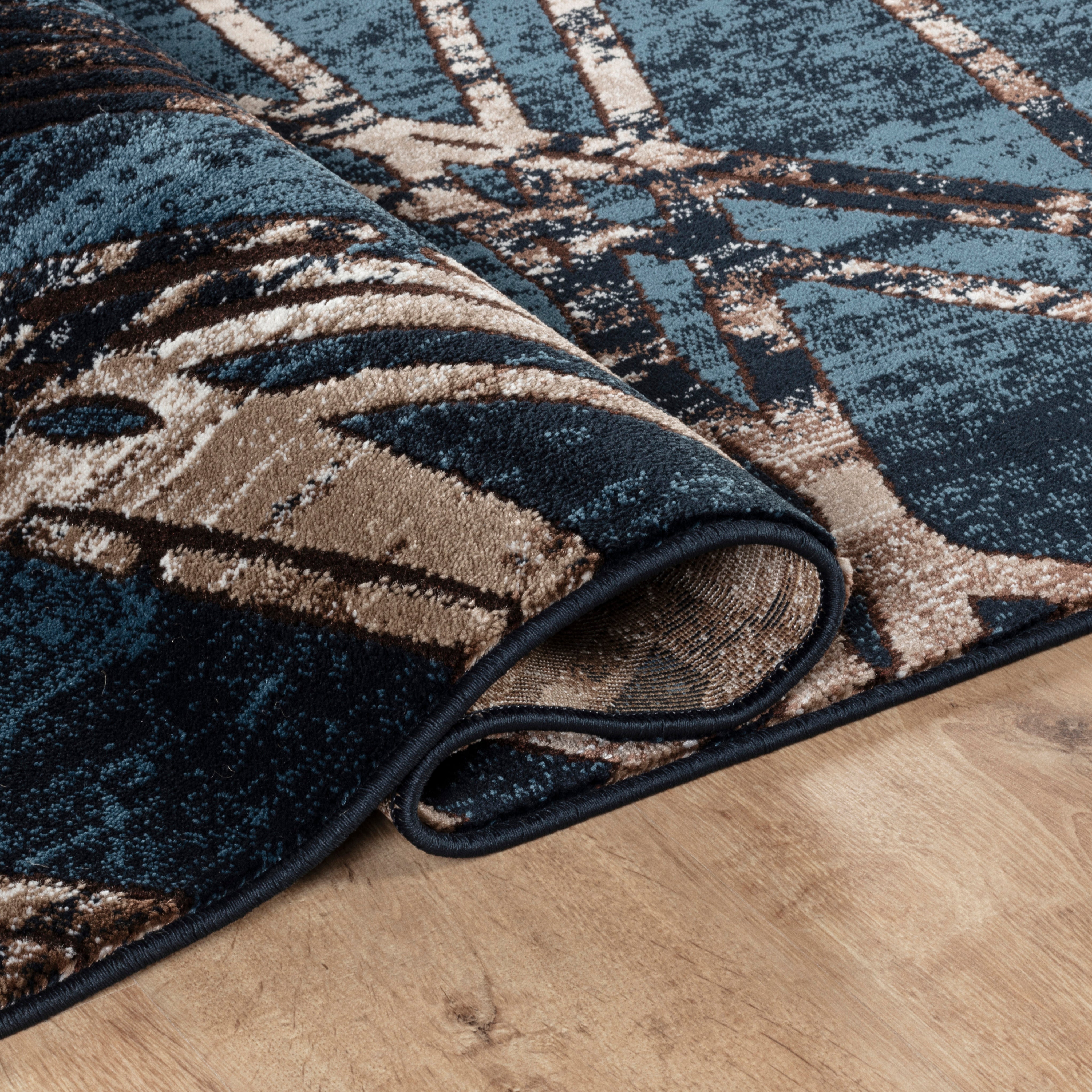 Argon 9615 Area Rug Navy/Navy
