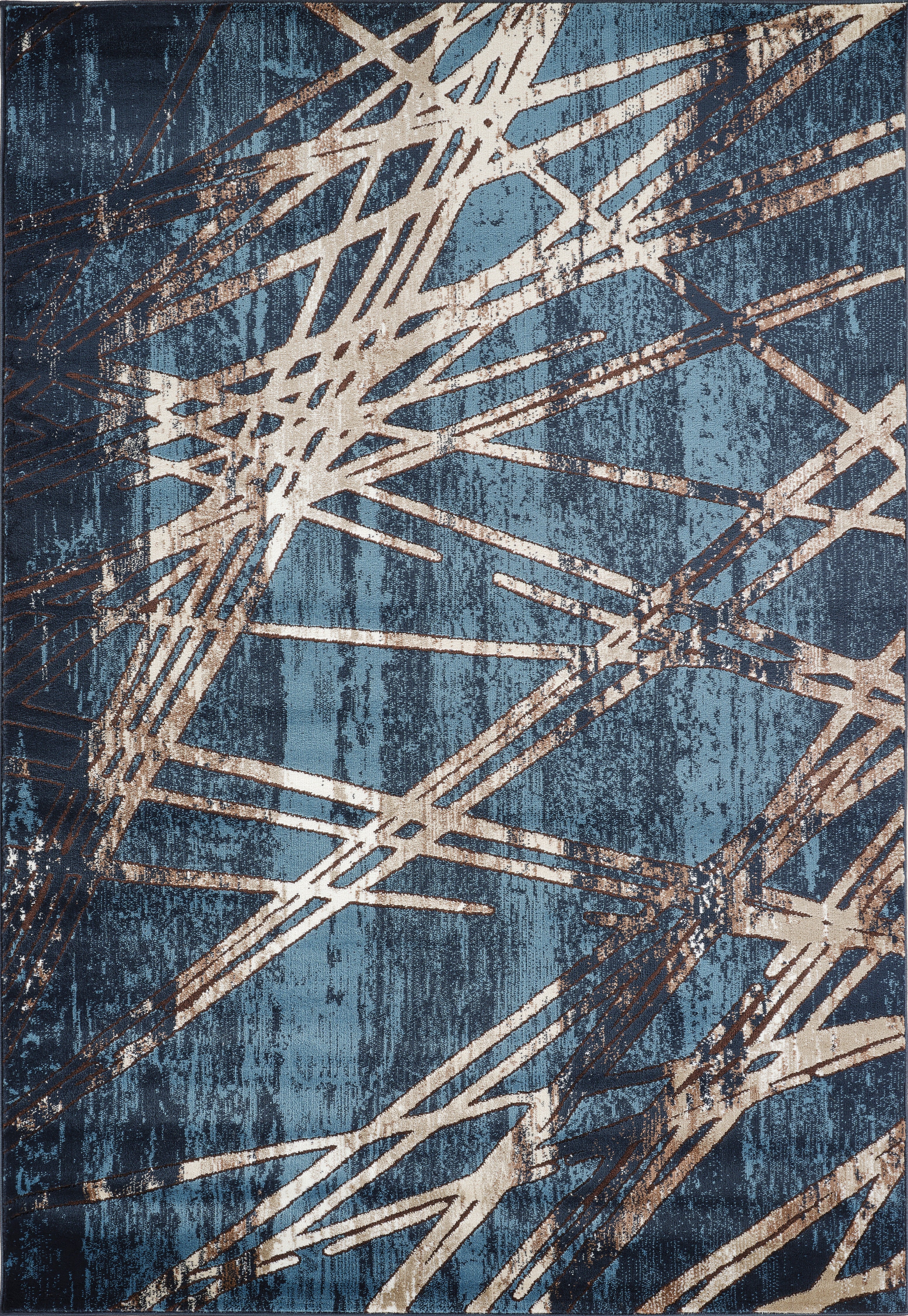 Argon 9615 Area Rug Navy/Navy