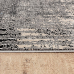 Argon 802 Area Rug Black /Grey