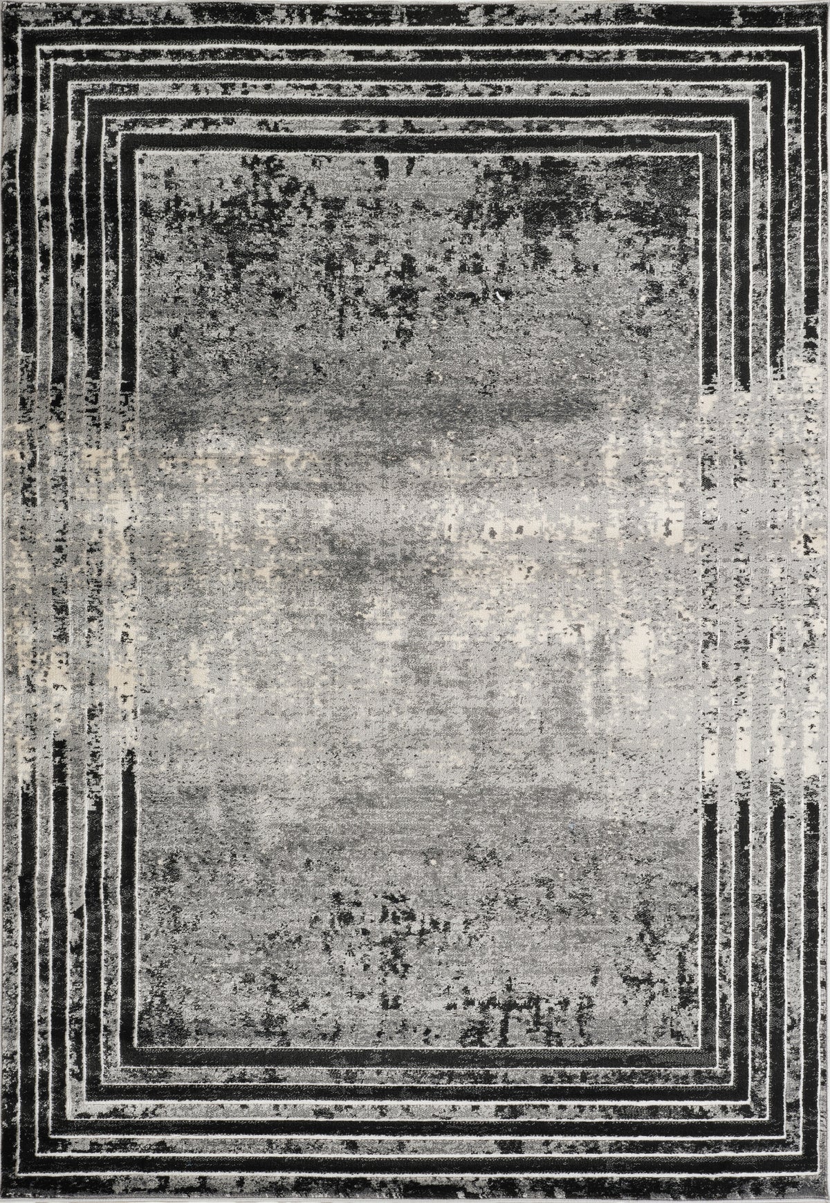 Argon 802 Area Rug Black/Grey