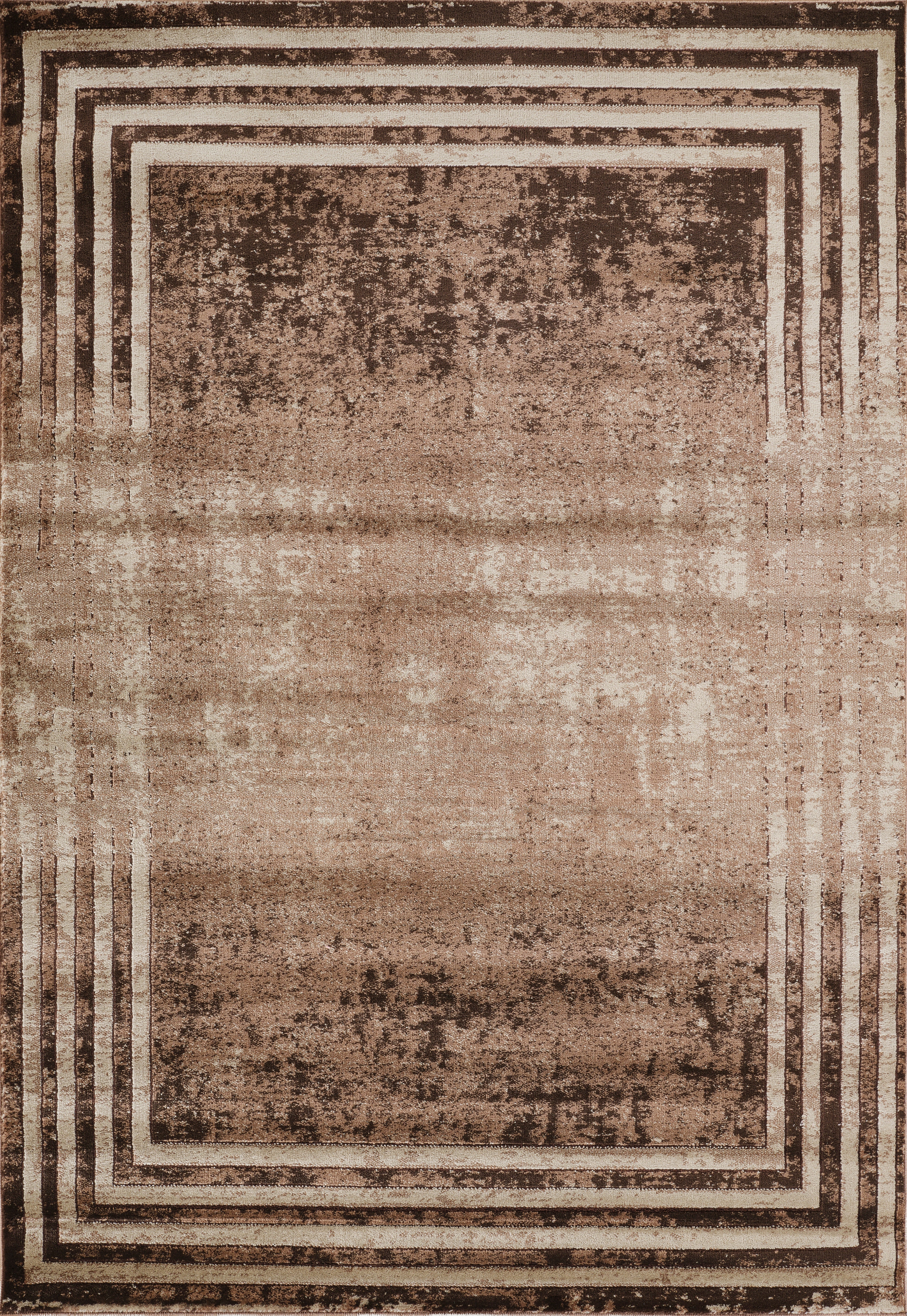 Argon 802 Area Rug L.Brown/L.Brown
