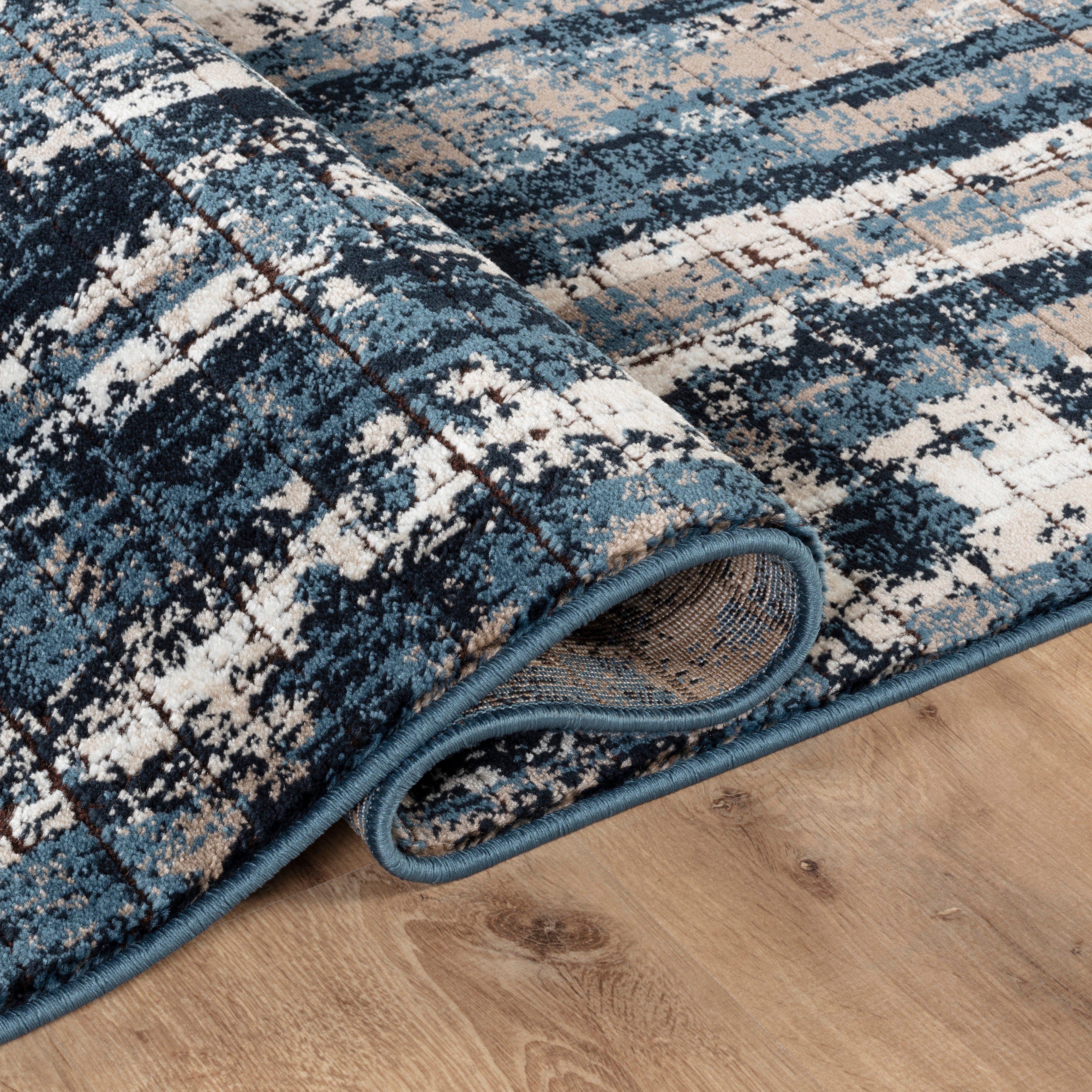 Argon 823 Area Rug Blue/Navy