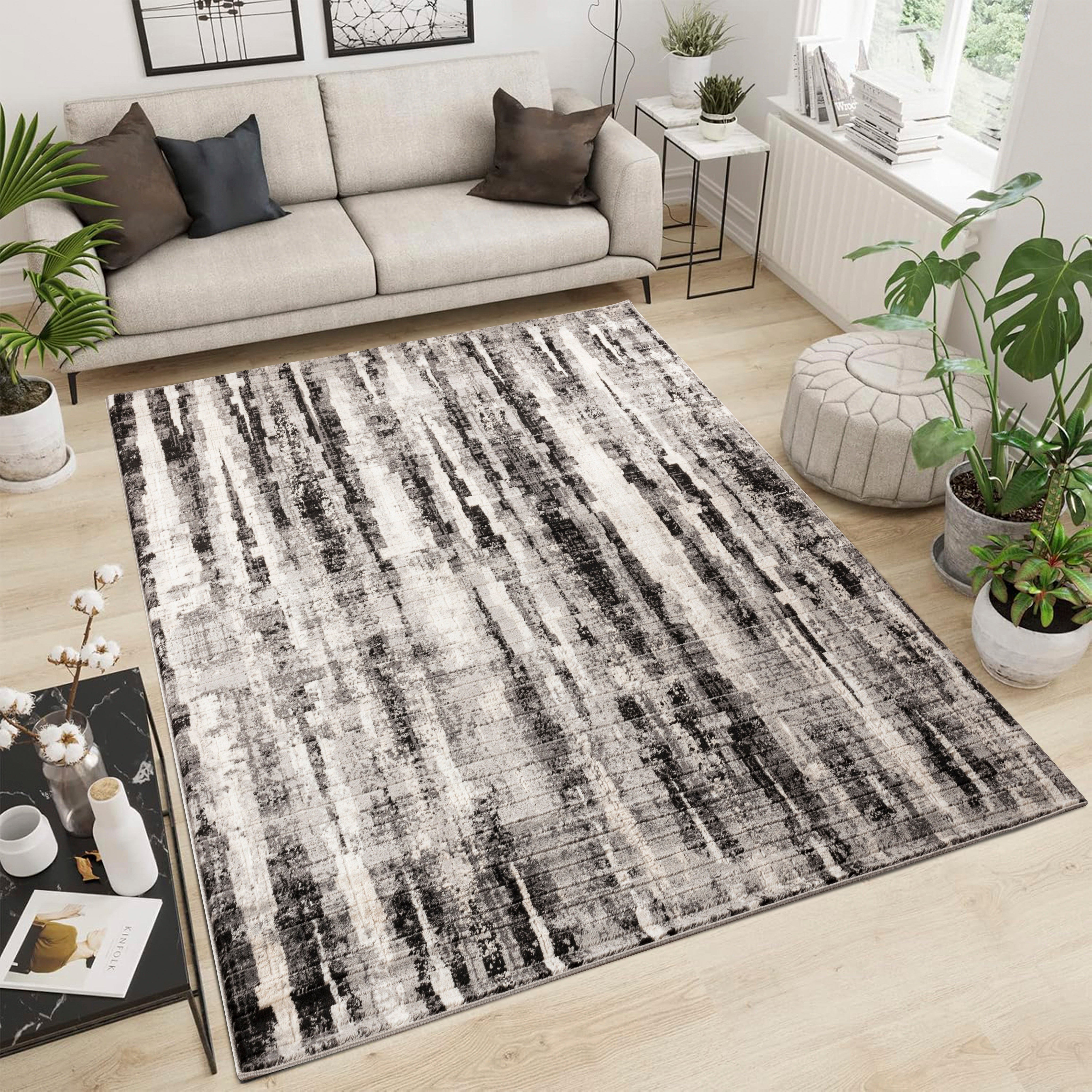 Argon 823 Area Rug Grey/Grey