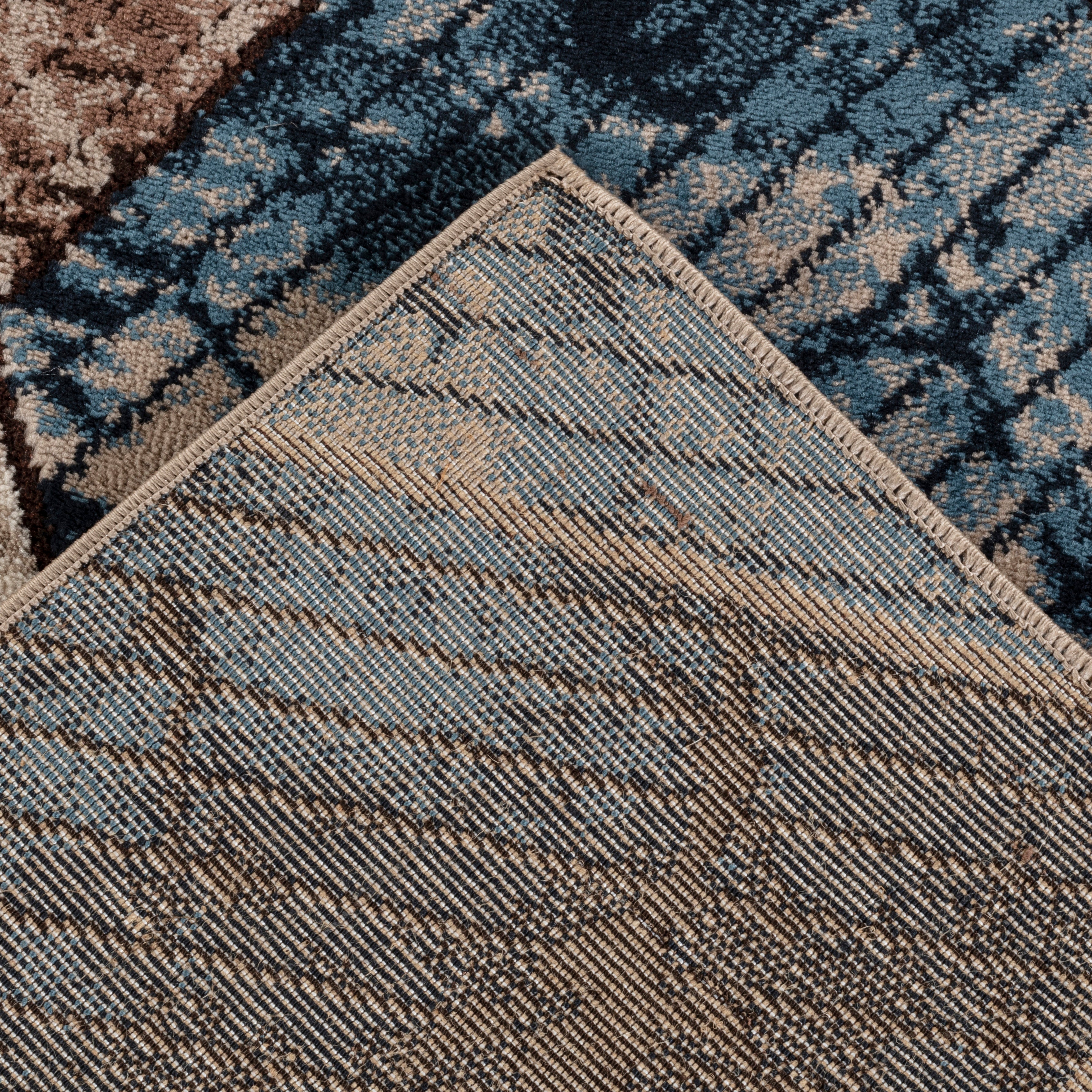 Argon 896 Area Rug Beige/Navy