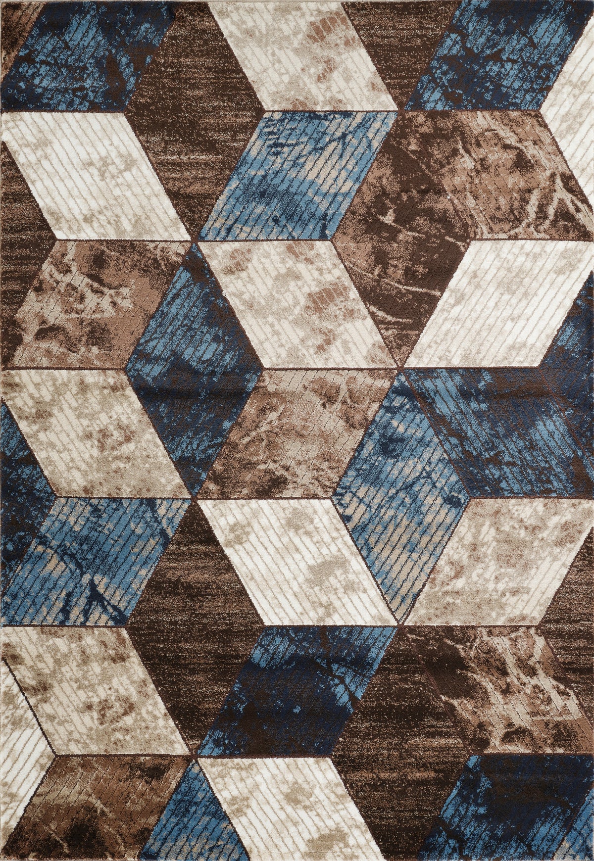 Argon 896 Area Rug Beige/Navy