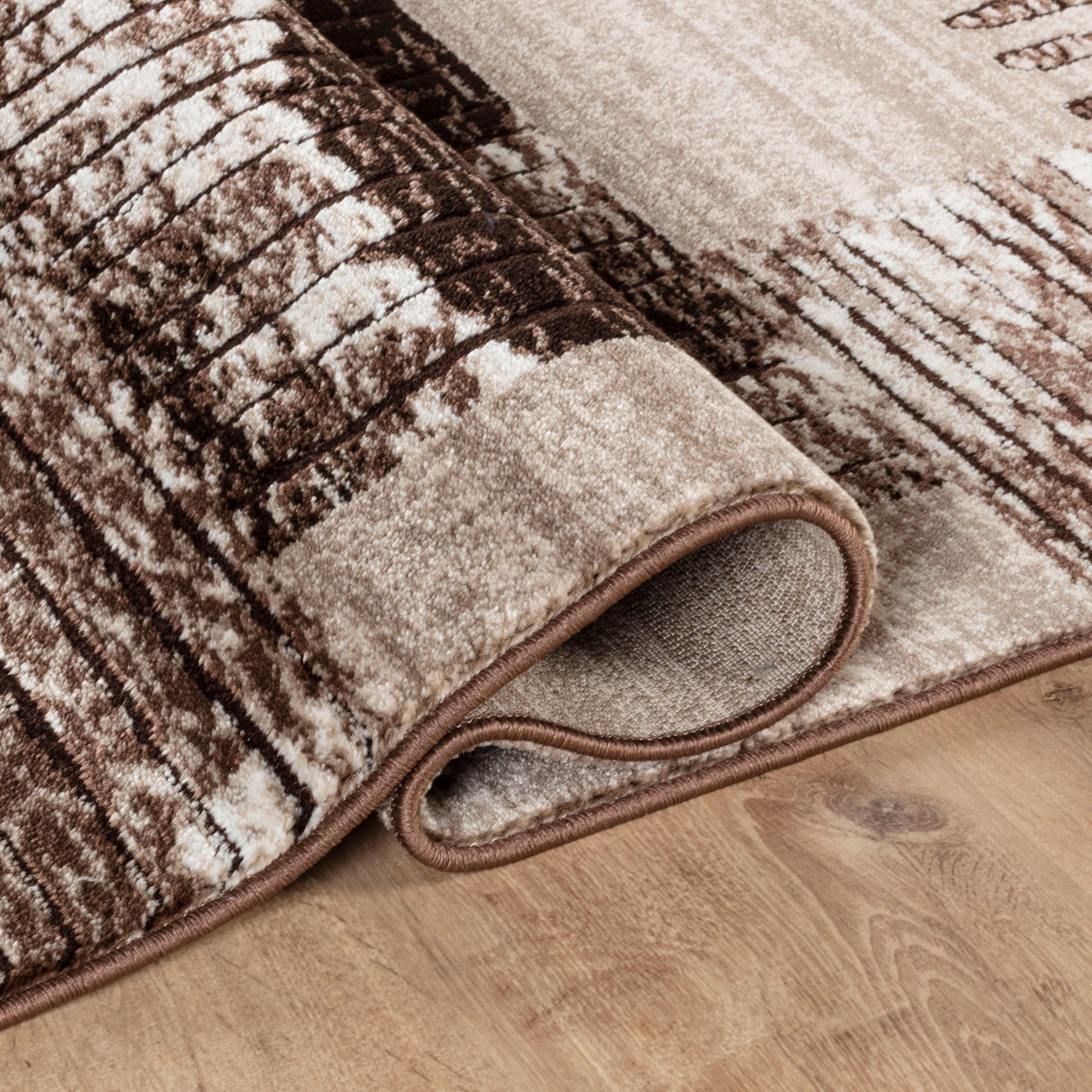 Argon 294 Area Rug D.Beige/Brown
