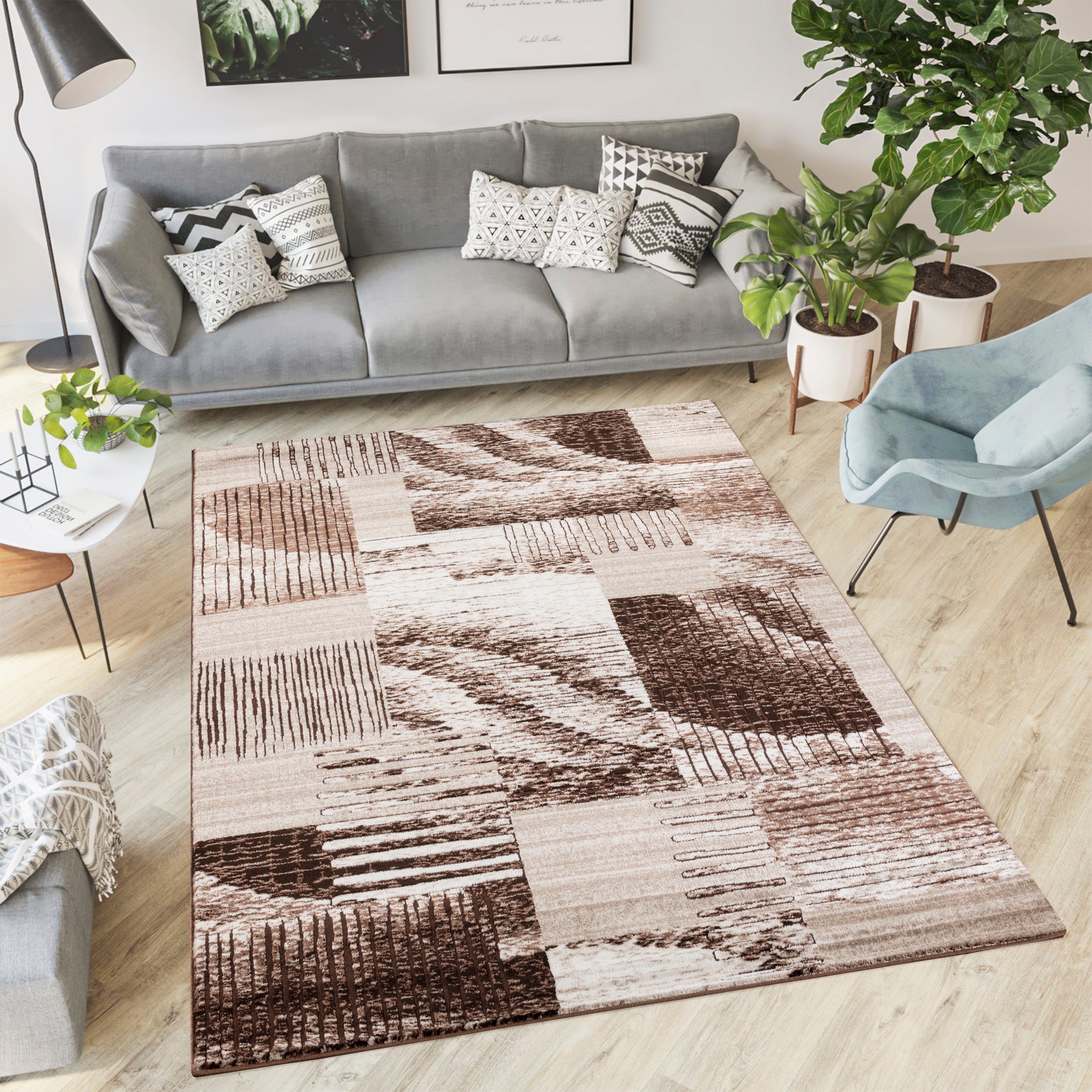 Argon 294 Area Rug D.Beige/Brown