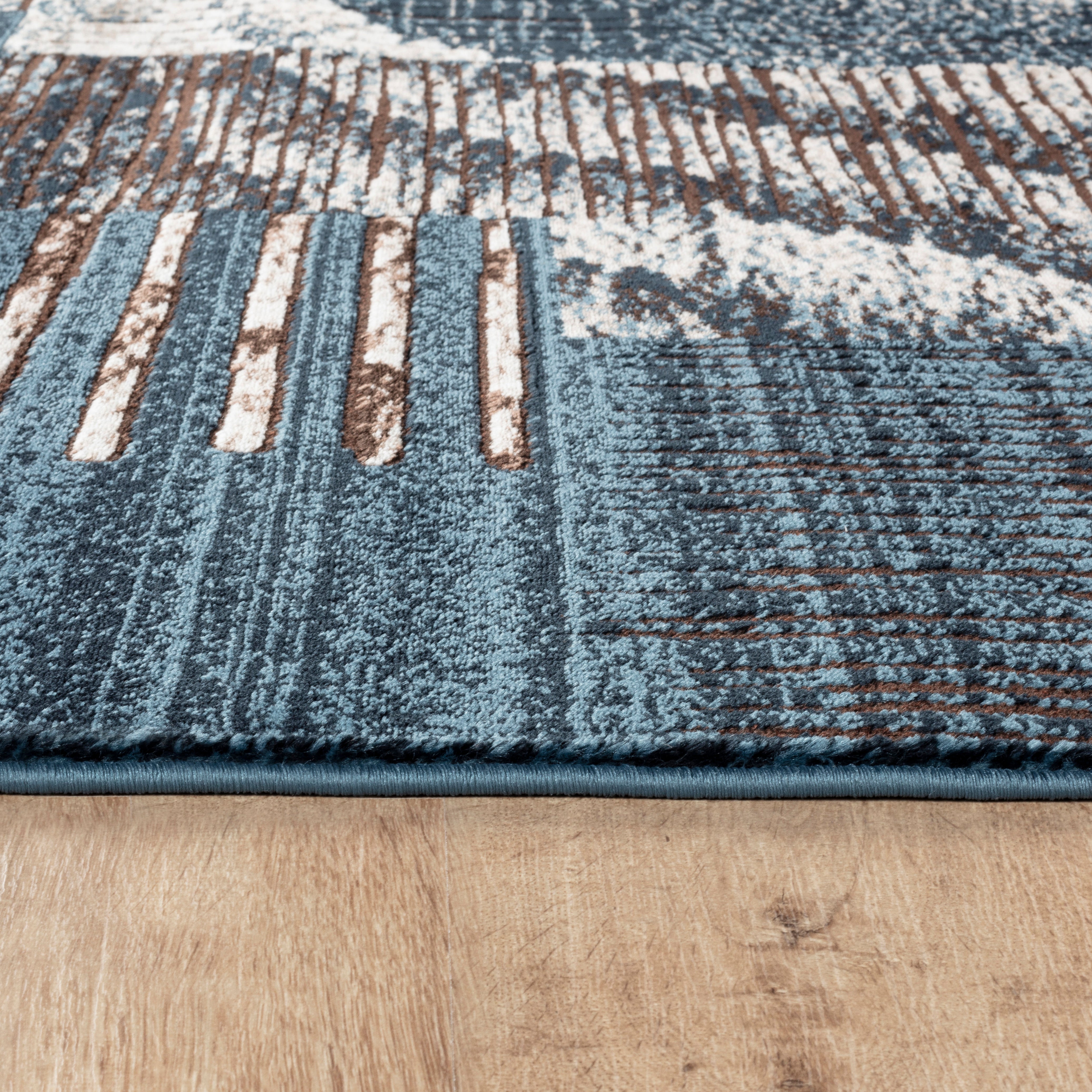Argon 294 Area Rug Navy/Navy