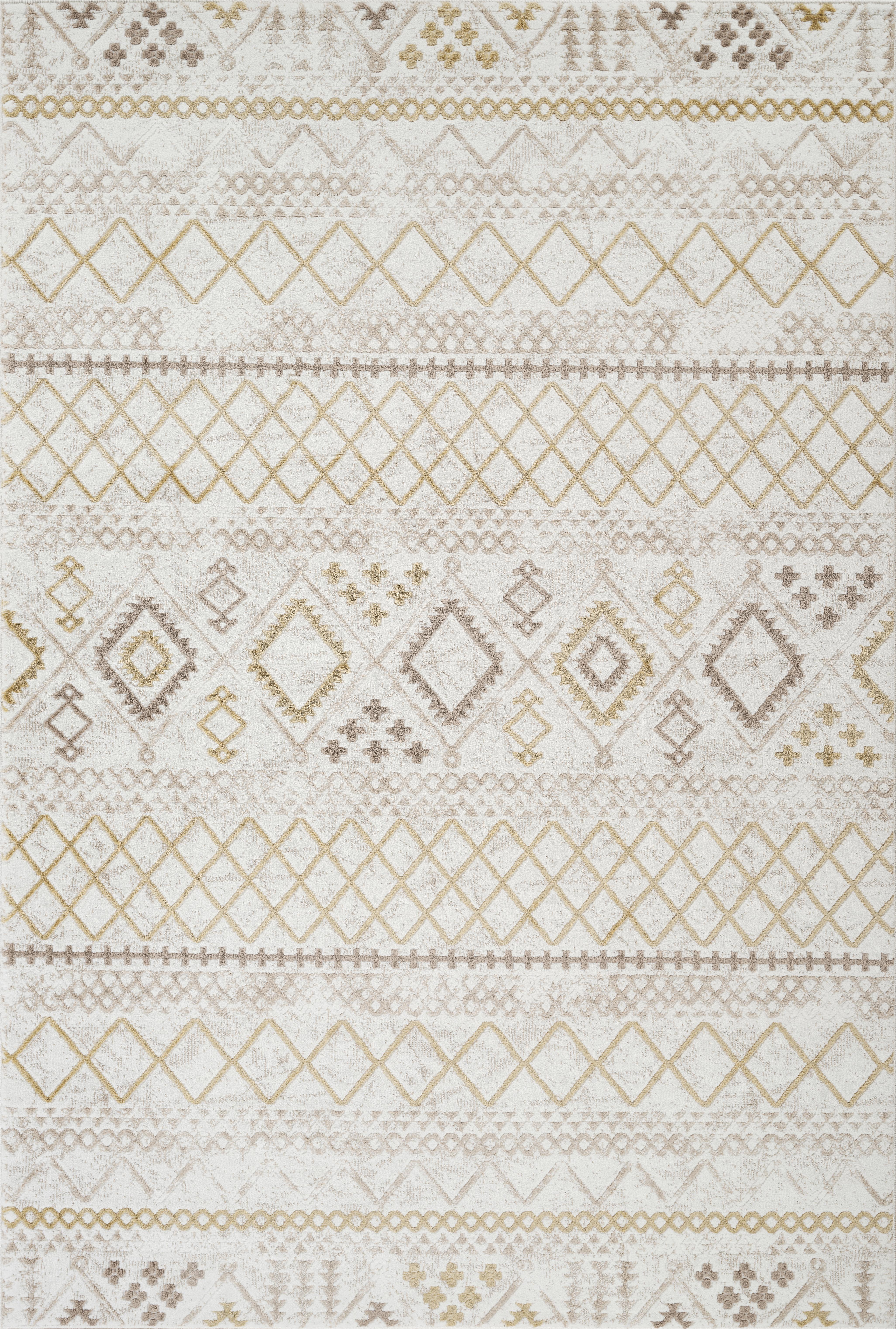 Troy Area Rug 37557 BEIGE GOLD
