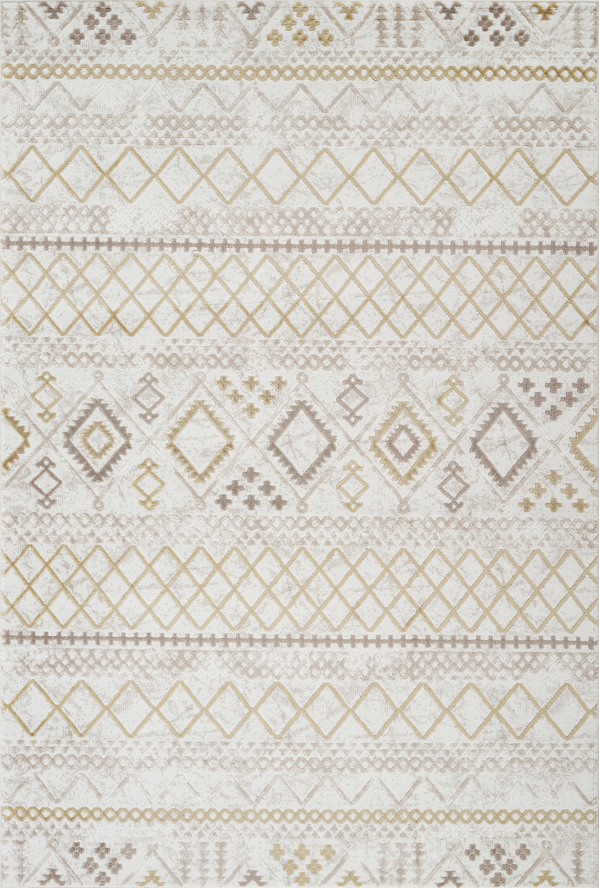 Troy Area Rug 37557 BEIGE GOLD