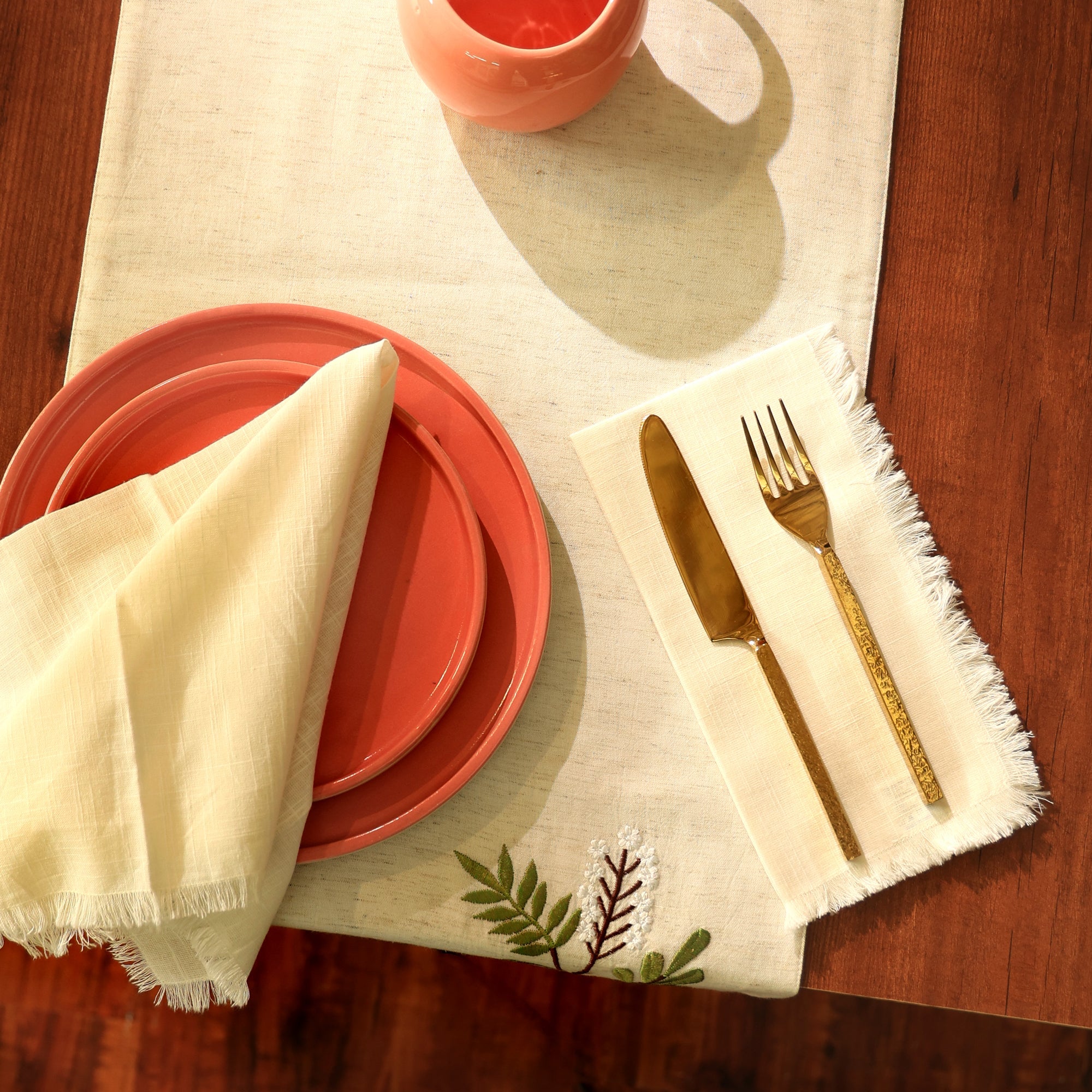 Dinner Napkins | Premium Cotton Tablecloth Set of 4, 20x20"