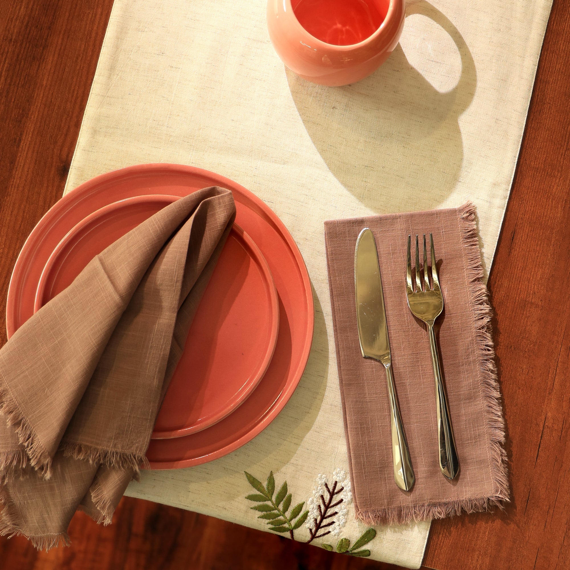 Dinner Napkins | Premium Cotton Tablecloth Set of 4, 20x20"