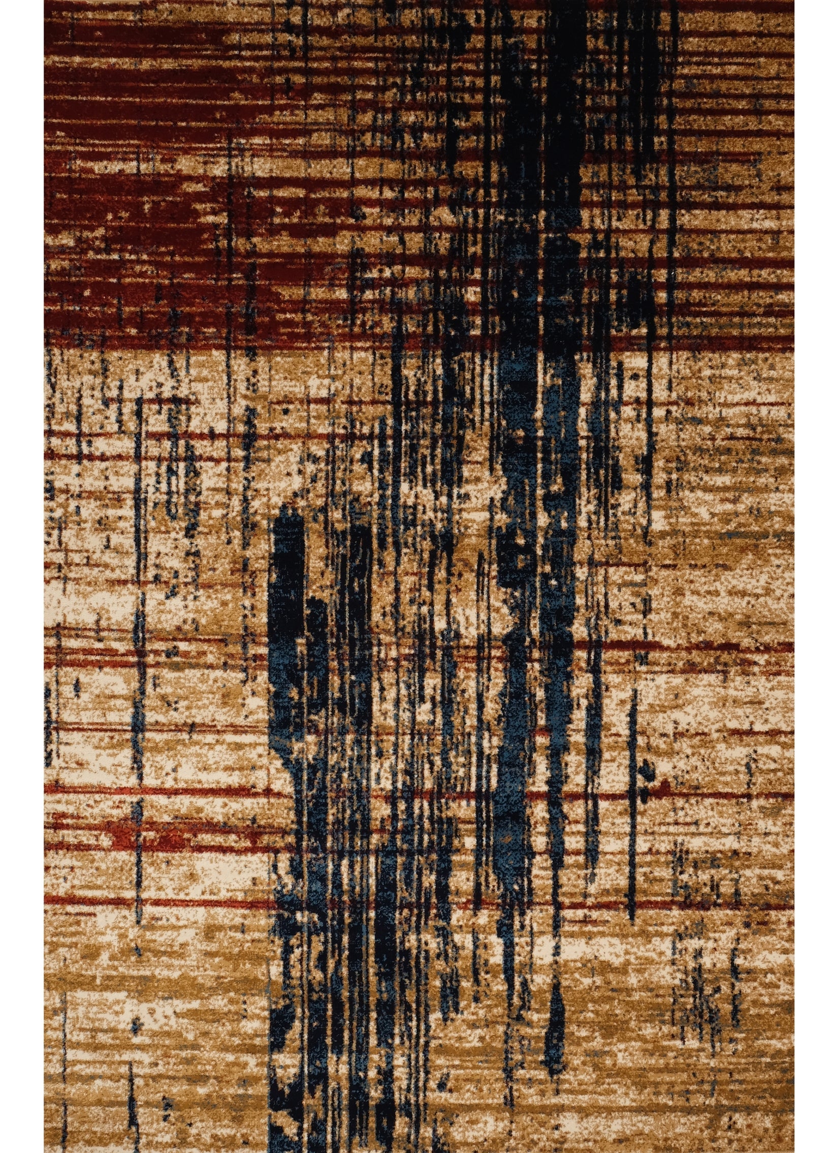 Tashkent 6447A Area Rug Red/Terra