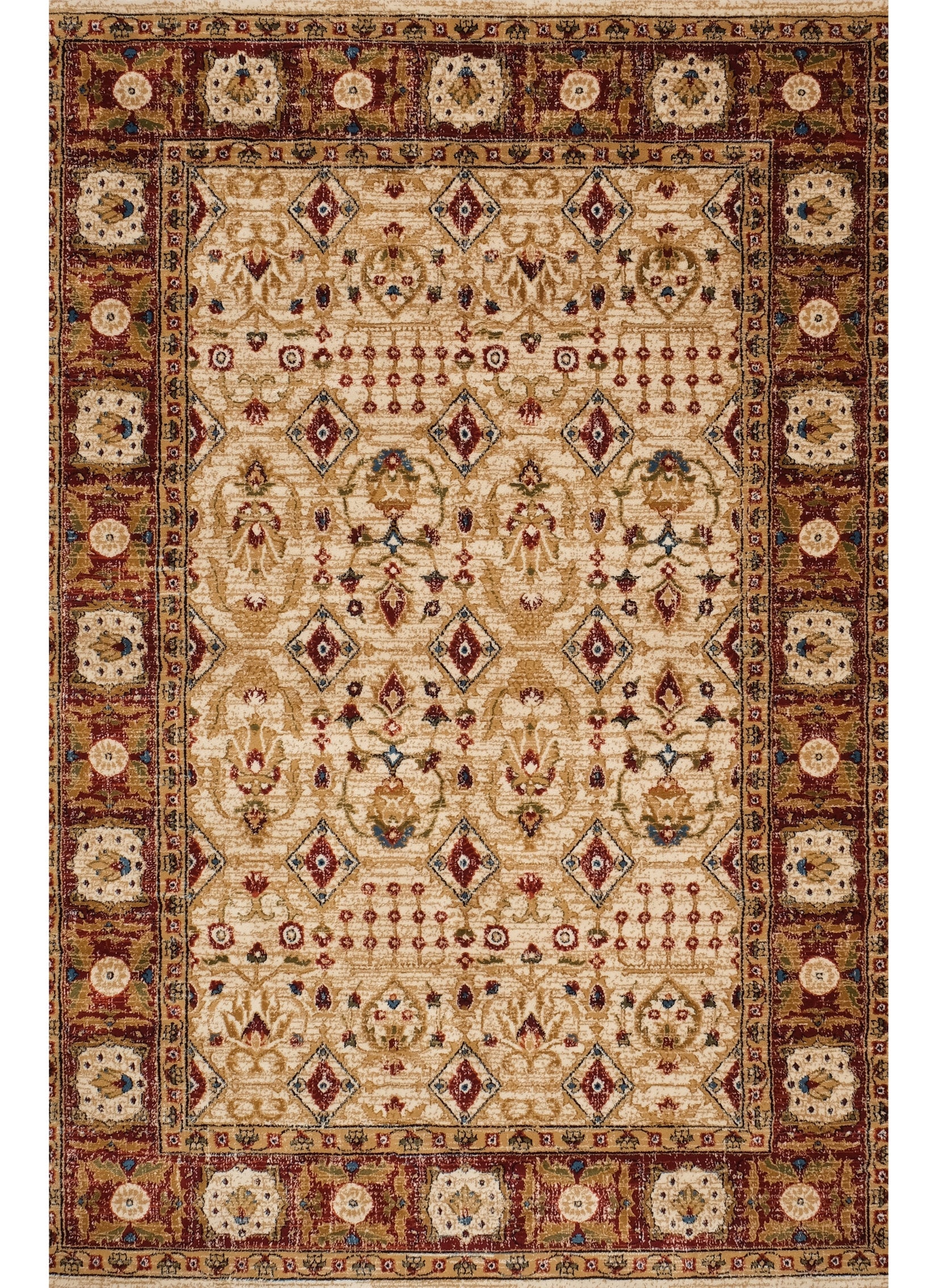 Tashkent 6081A Area Rug Cream/Cream