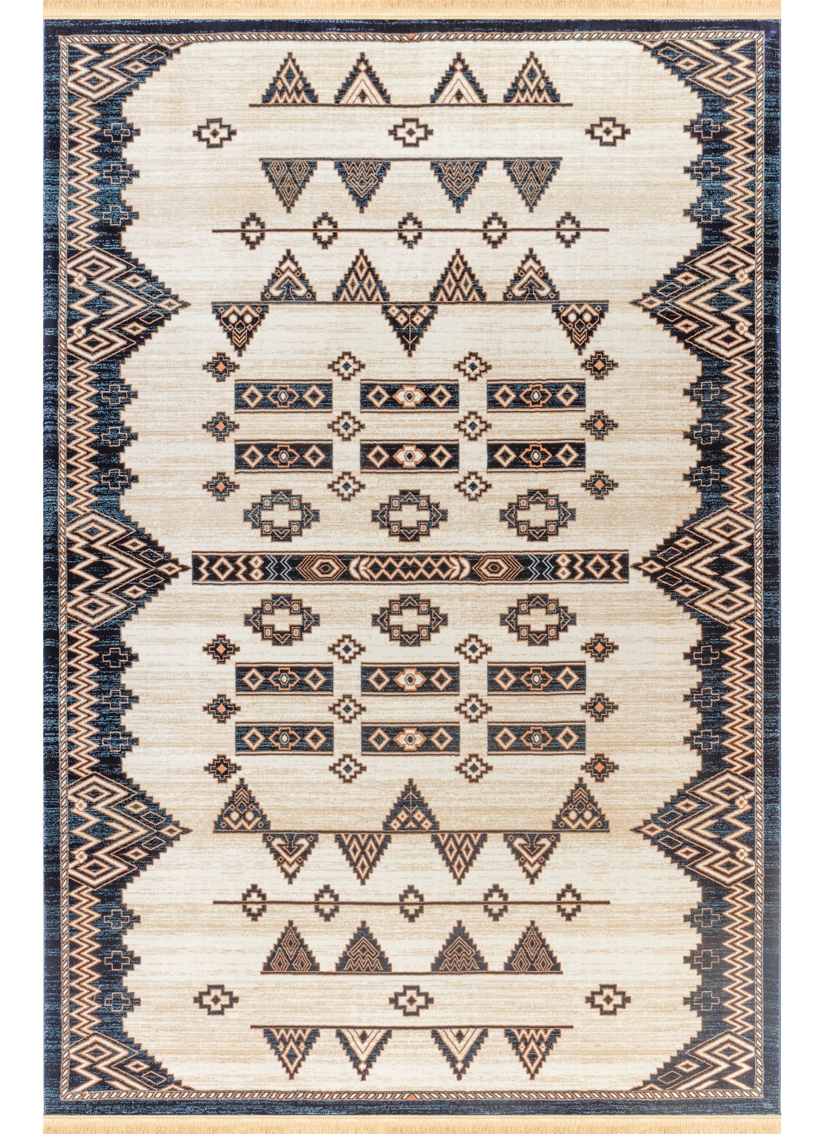 Kandahar E927A Area Rug Cream/Navy