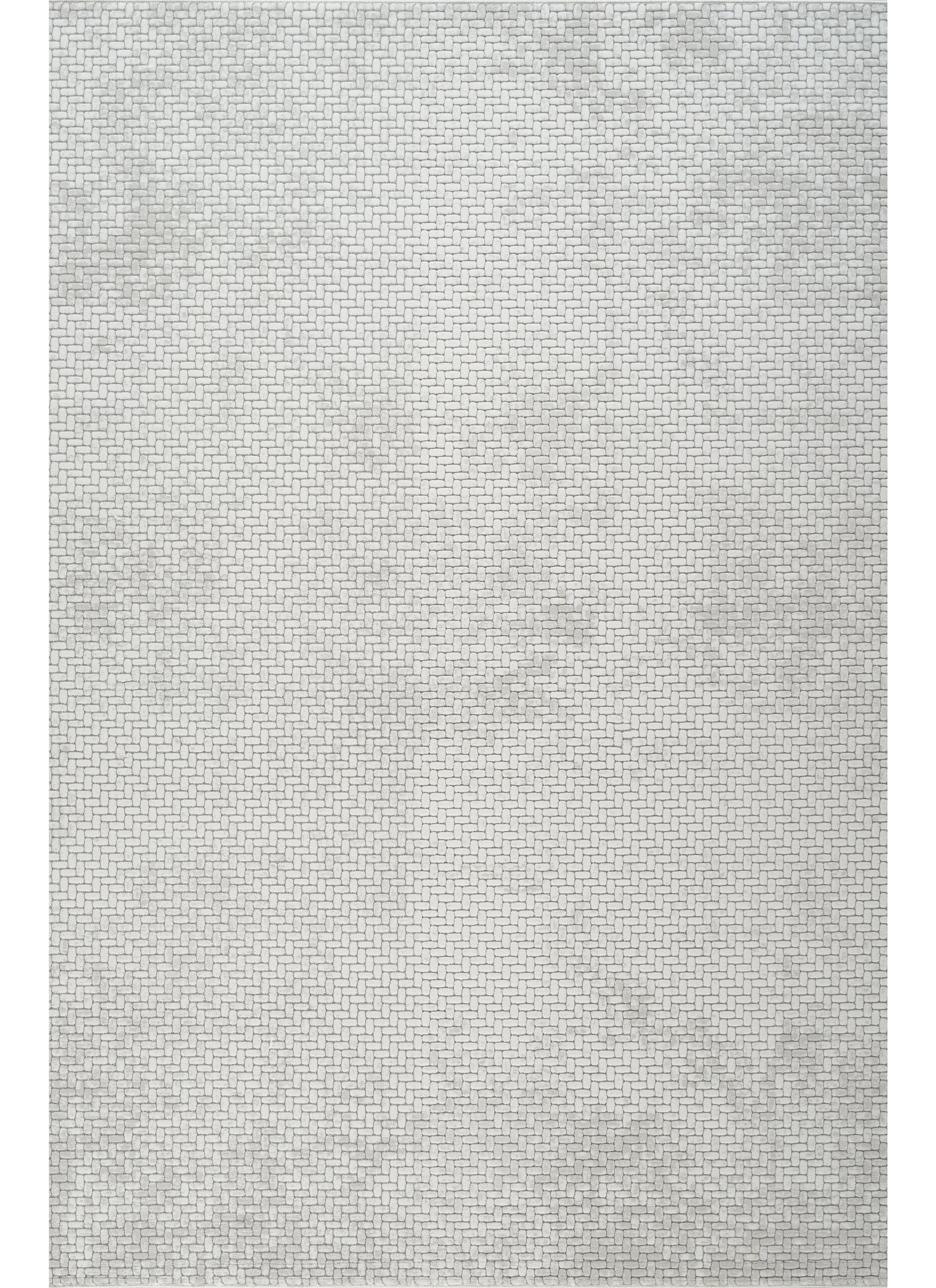 Modern Basketweave Textured Solid Cream & Beige Area Rug & Runner – BT321 Cream Beige