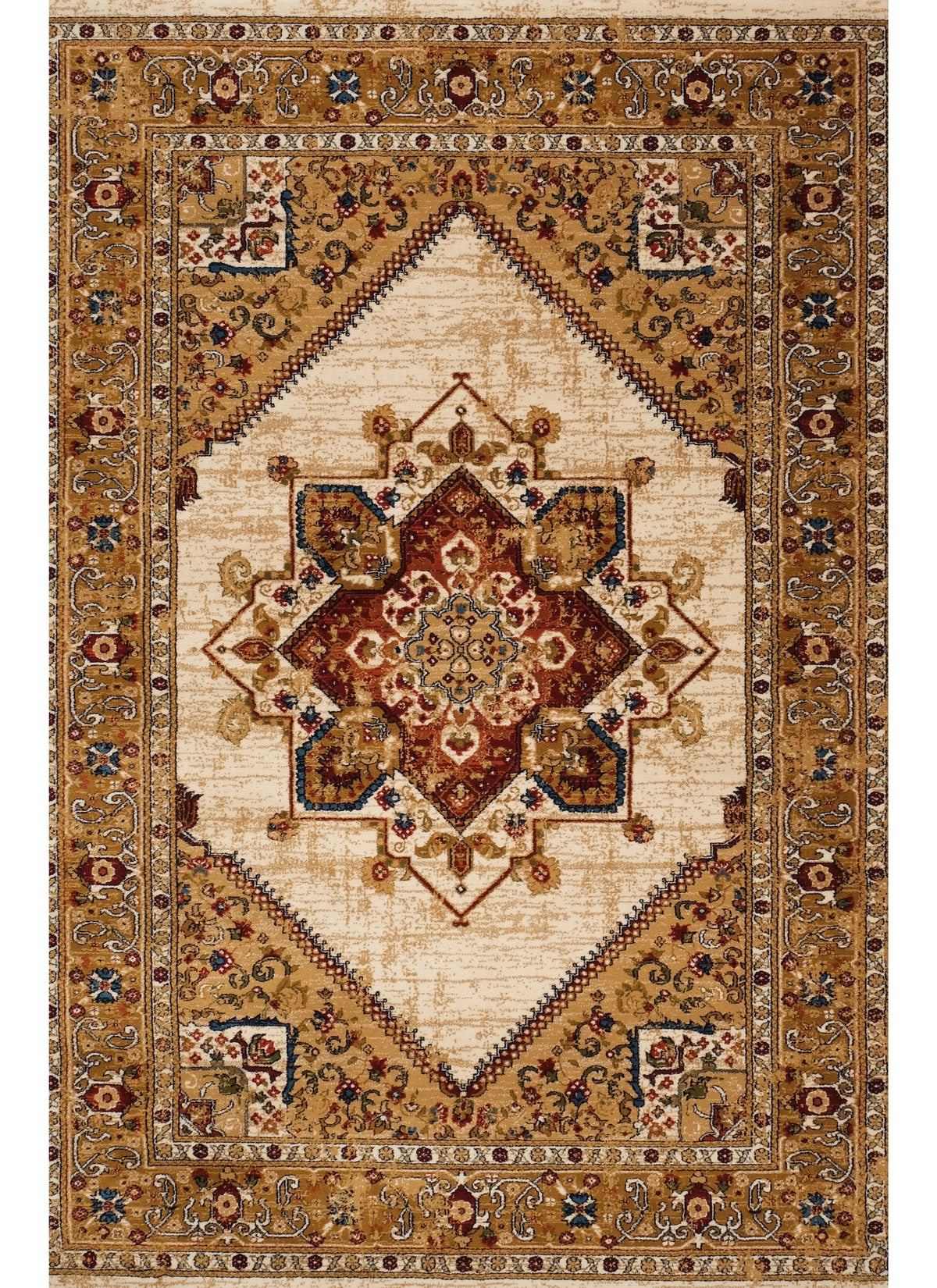 Tashkent 6080A Area Rug Cream/Cream
