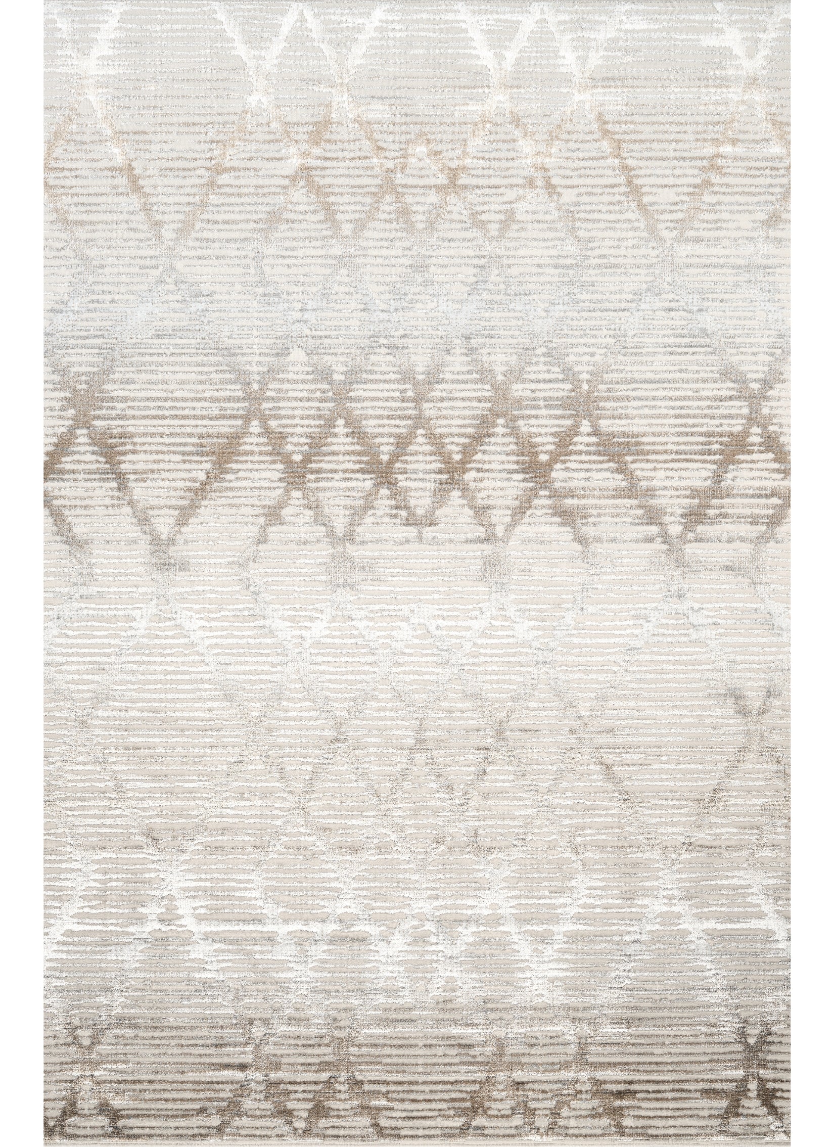 Modern Moroccan Diamond Trellis Beige Area Rug & Runner – G1594 Beige