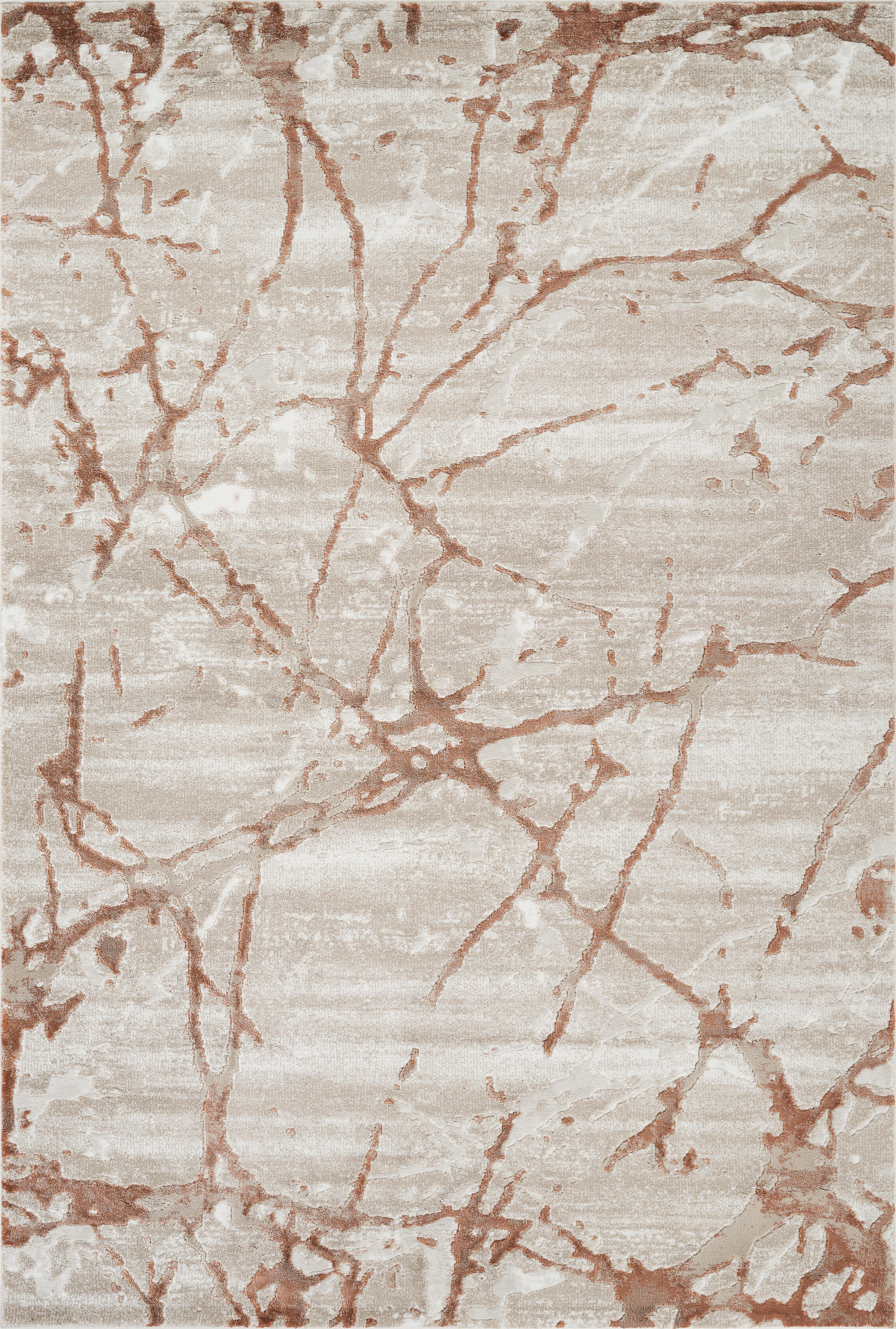 Troy Area Rug 28240 BEIGE ROSE