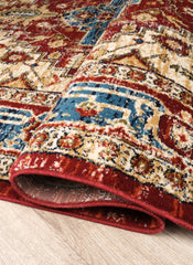 Mongolia 6083B Area Rug Red/Red