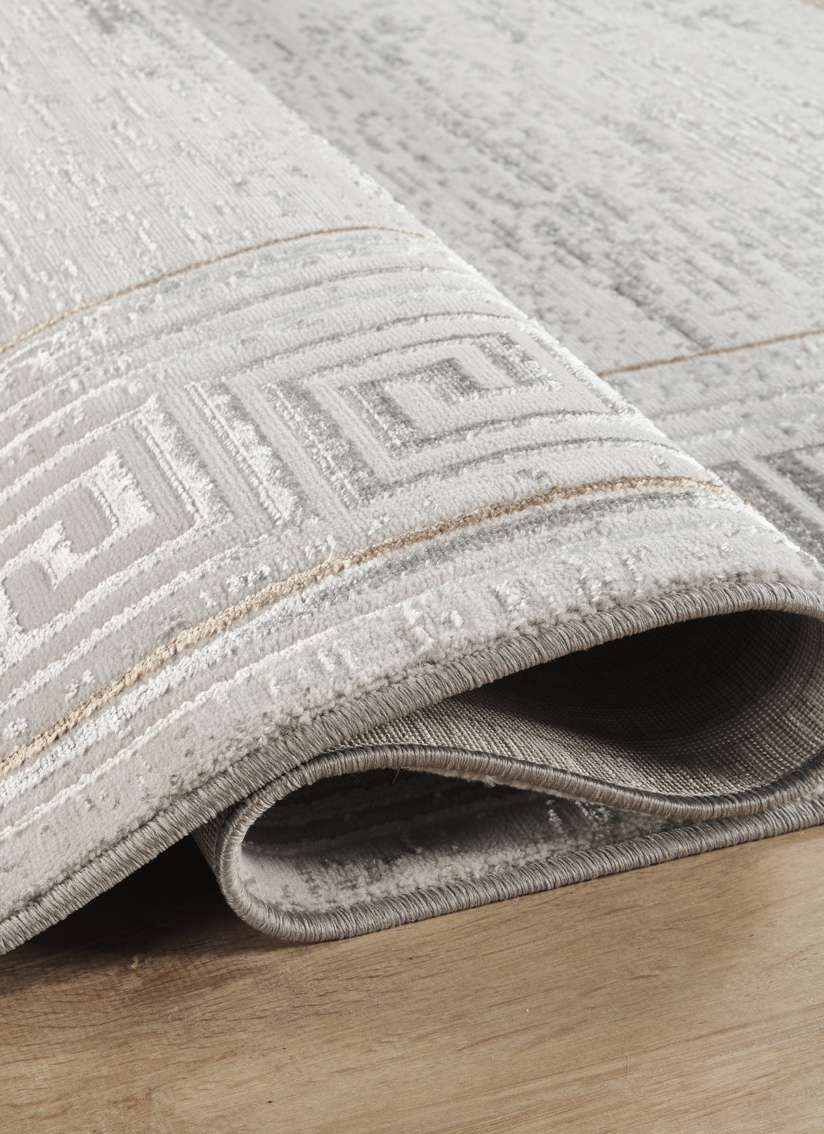 Cleopatra G1587 Grey Area Rug