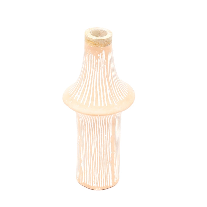 Handcrafted Ecomix Vase | Eco Friendly Decorative Vase (17” / 13.5”)
