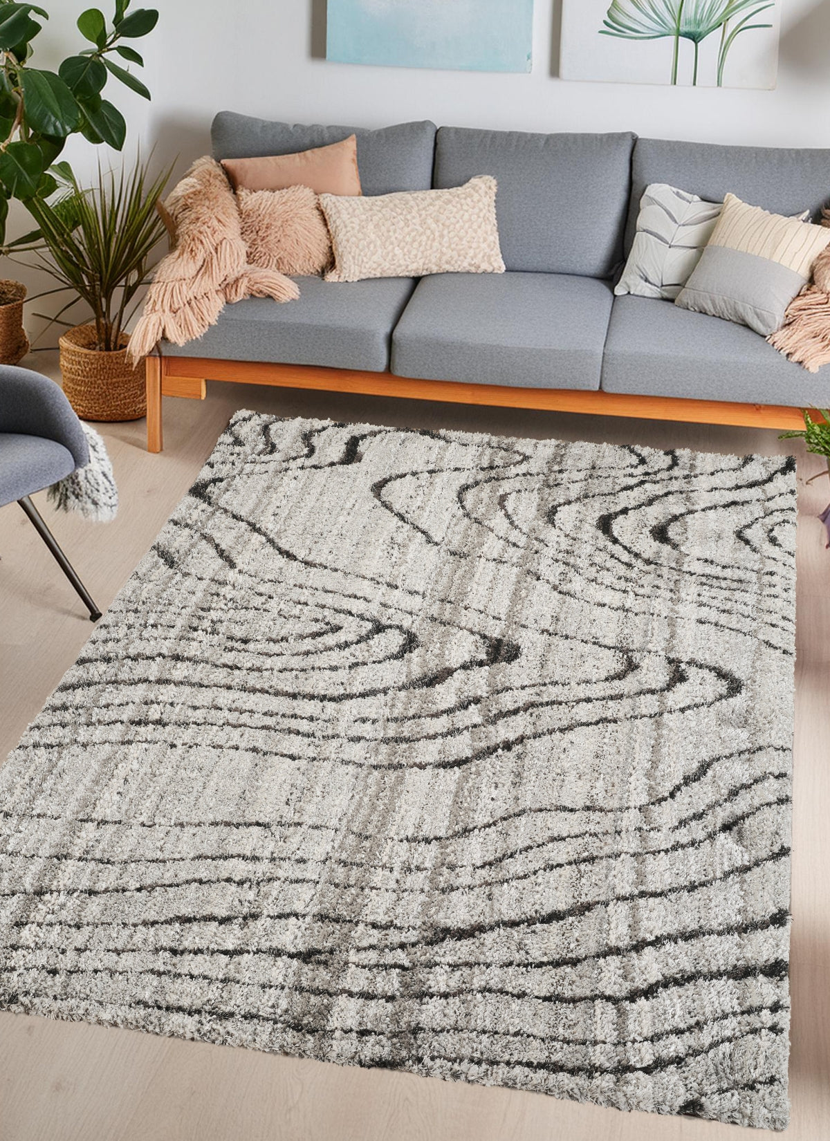Gala 80226 Black Area Rug