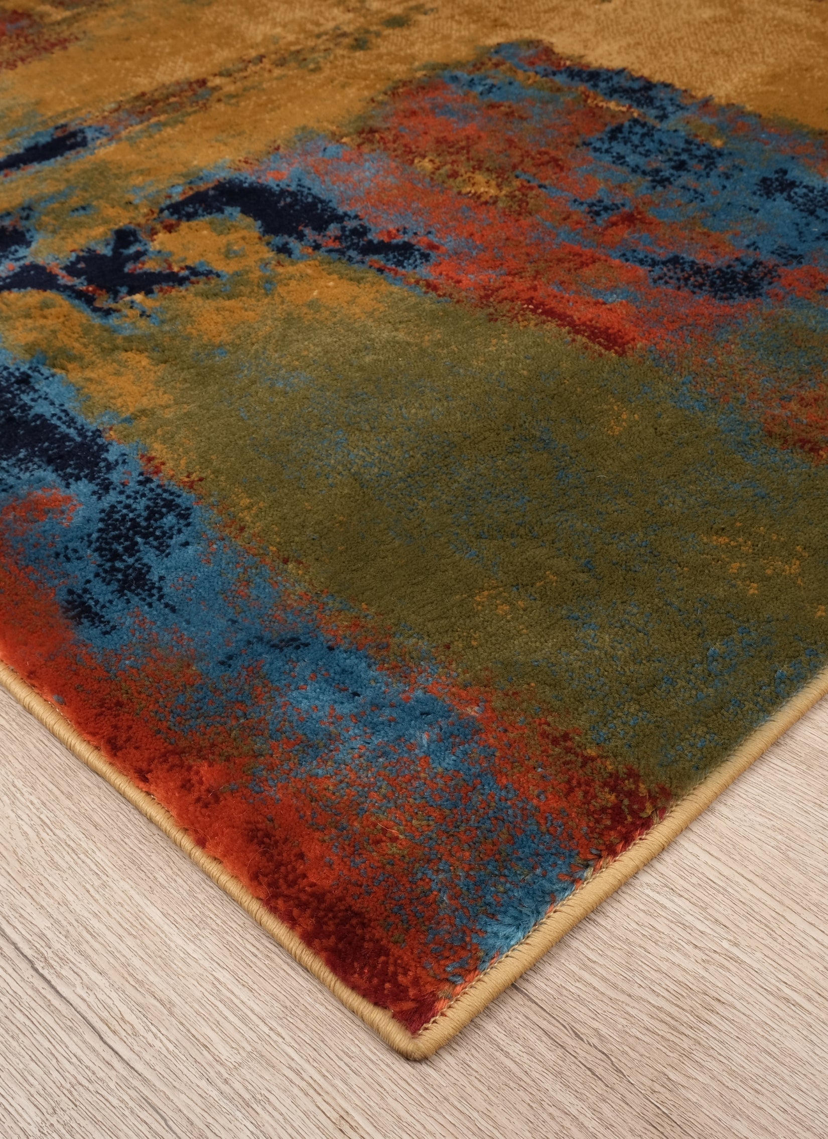 Mongolia 6475A Area Rug Red/Terra