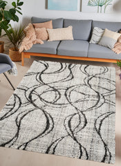 Gala 17349 Black Area Rug