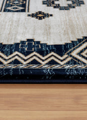 Kandahar E927A Area Rug Cream/Navy